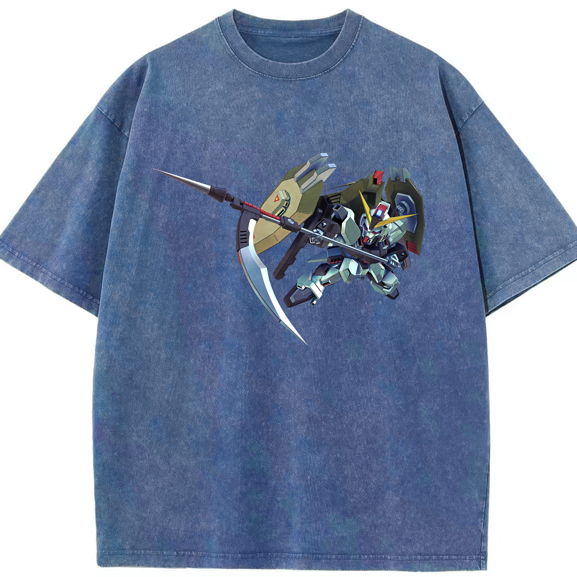 （画像用） 機動戦士ガンダム Mobile Suit Gundam 綿100% ヴィンテージ風 半袖Tシャツ（フロントプリント）