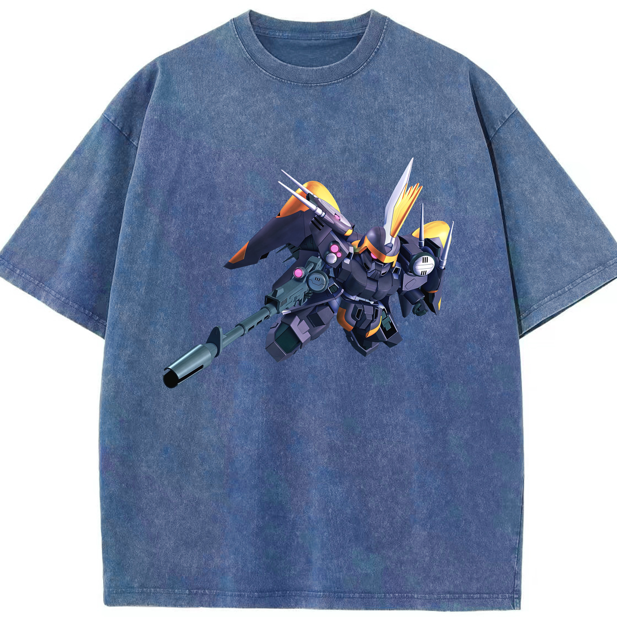 （画像用） 機動戦士ガンダム Mobile Suit Gundam 綿100% ヴィンテージ風 半袖Tシャツ（フロントプリント）