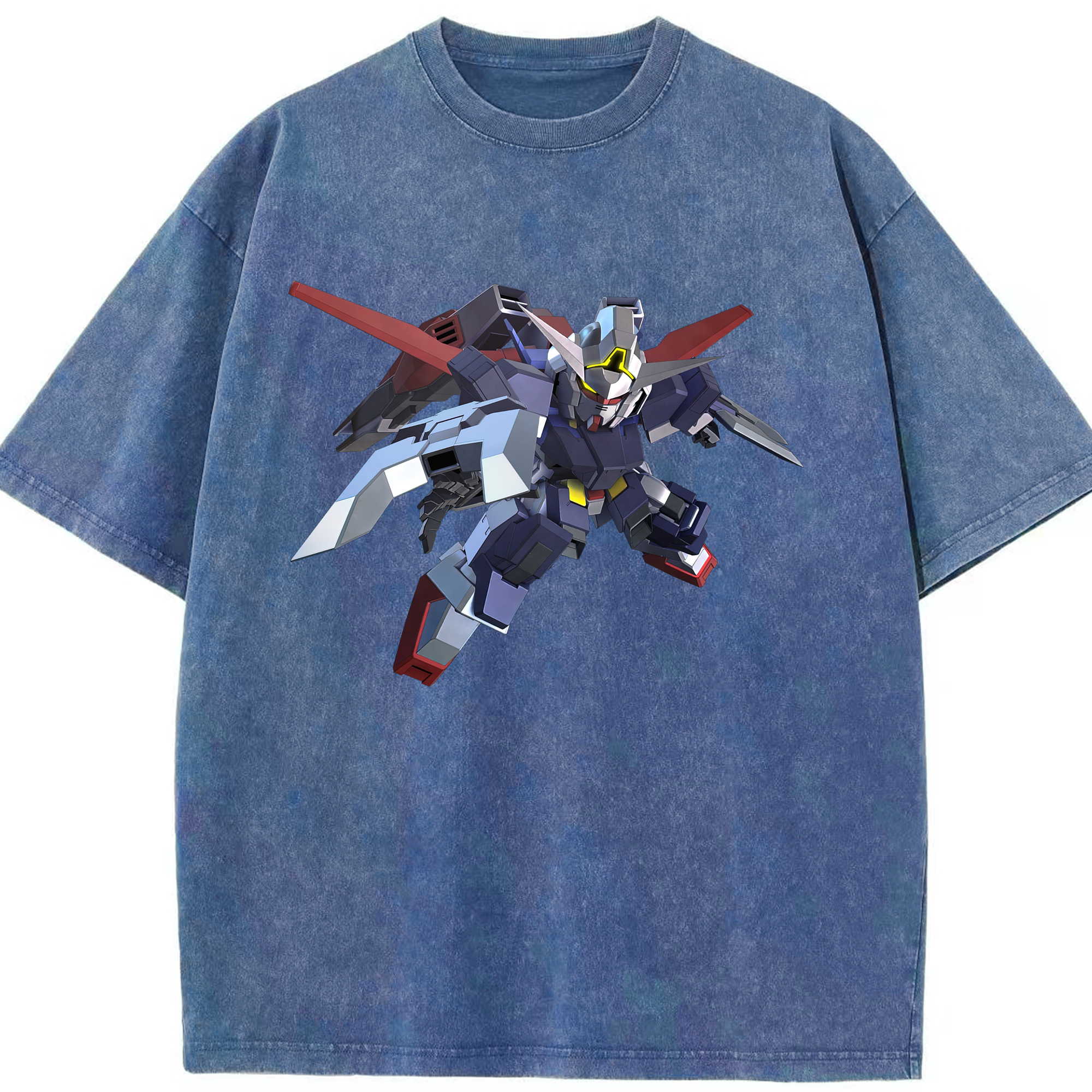 （画像用） 機動戦士ガンダム Mobile Suit Gundam 綿100% ヴィンテージ風 半袖Tシャツ（フロントプリント）
