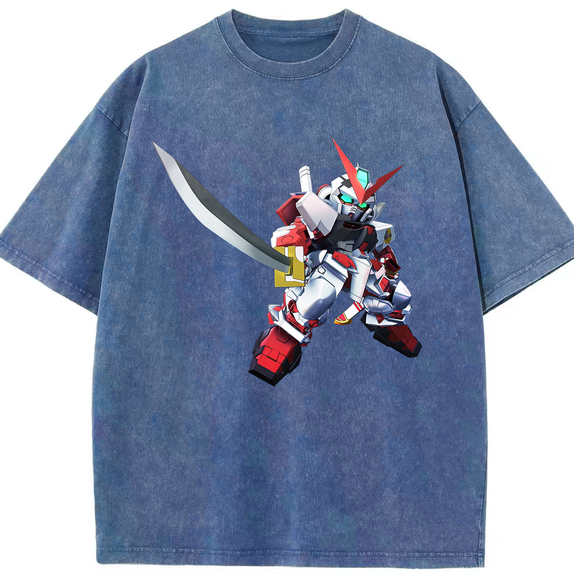 （画像用） 機動戦士ガンダム Mobile Suit Gundam 綿100% ヴィンテージ風 半袖Tシャツ（フロントプリント）