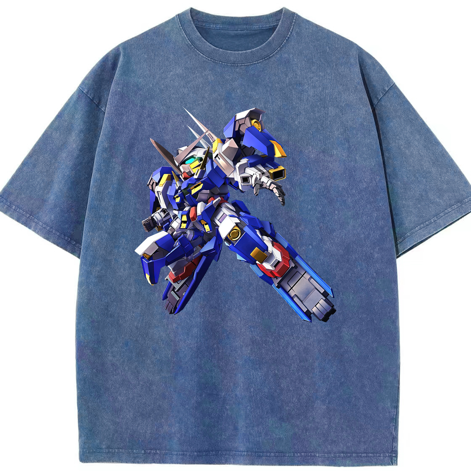（画像用） 機動戦士ガンダム Mobile Suit Gundam 綿100% ヴィンテージ風 半袖Tシャツ（フロントプリント）