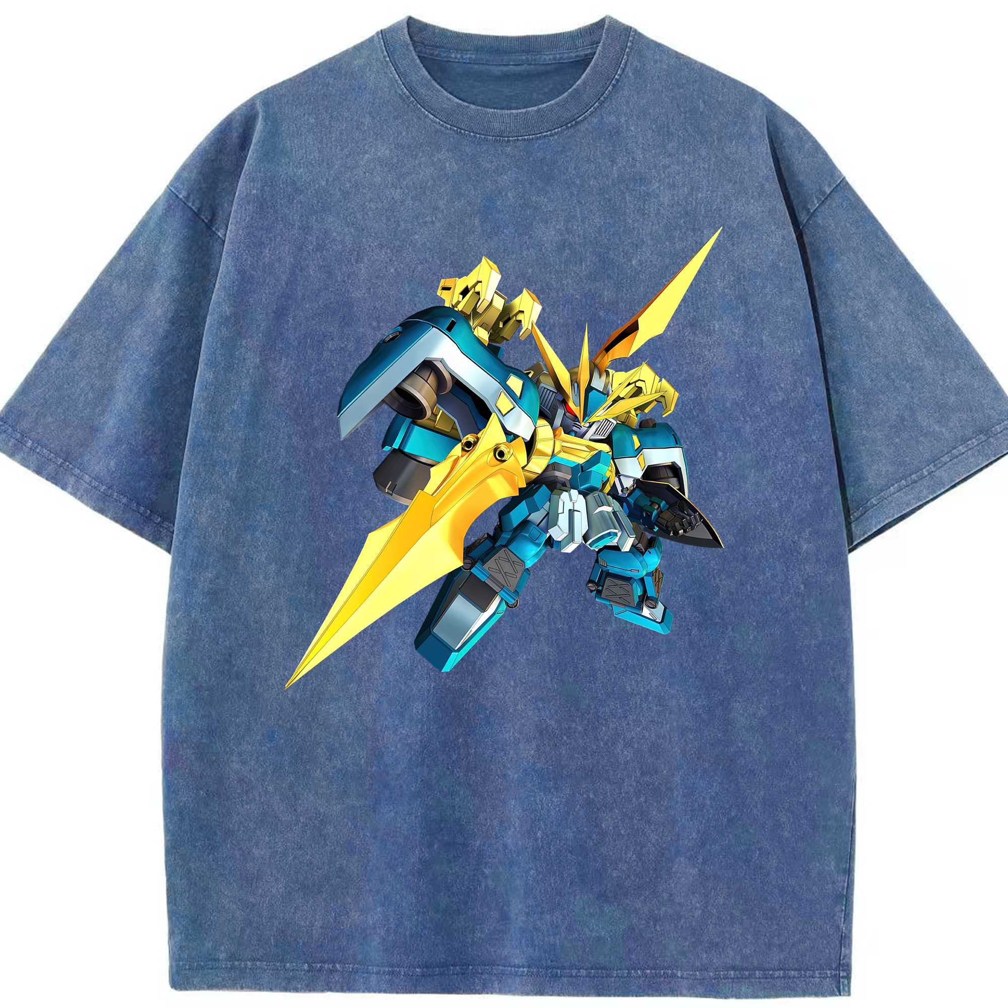（画像用） 機動戦士ガンダム Mobile Suit Gundam 綿100% ヴィンテージ風 半袖Tシャツ（フロントプリント）