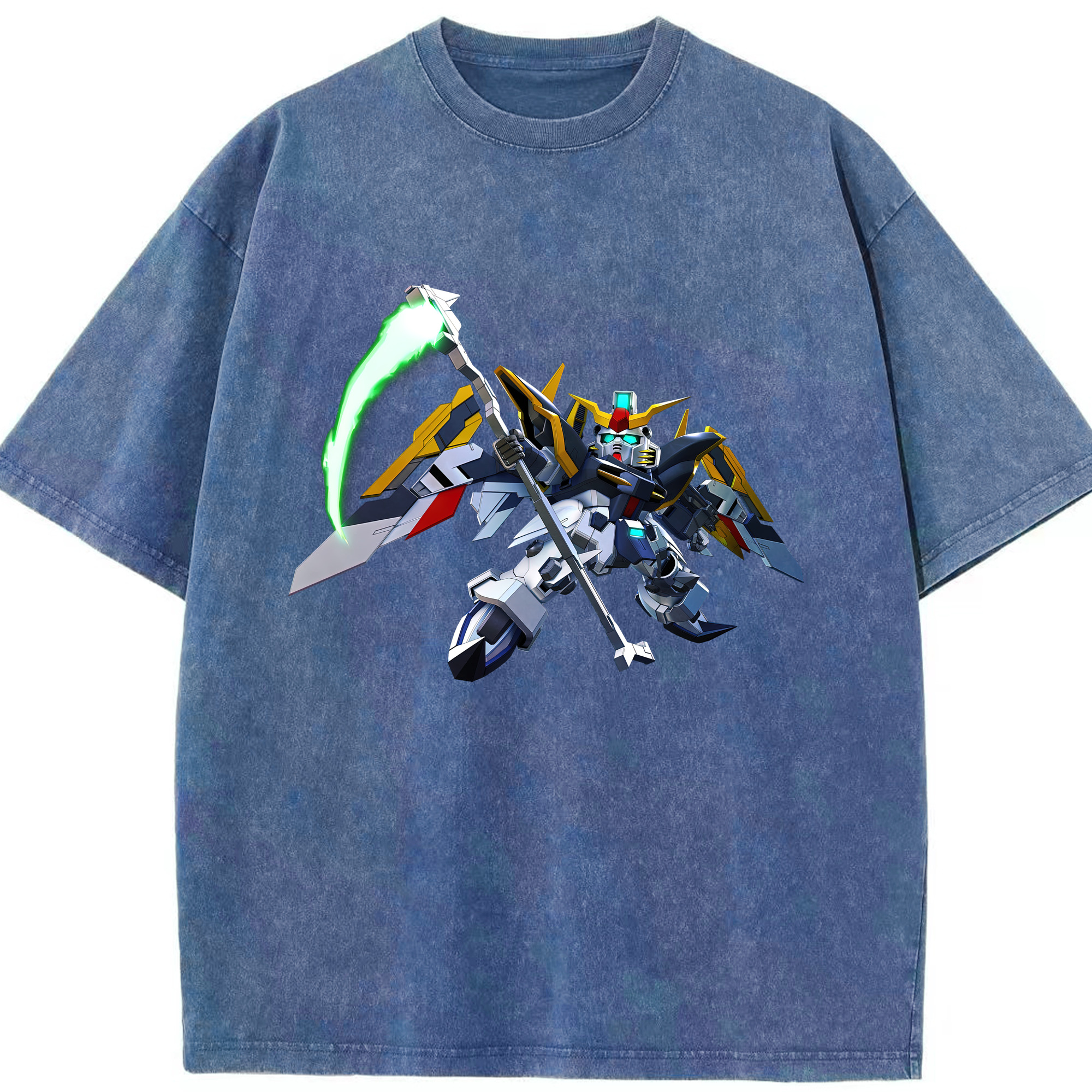 （画像用） 機動戦士ガンダム Mobile Suit Gundam 綿100% ヴィンテージ風 半袖Tシャツ（フロントプリント）