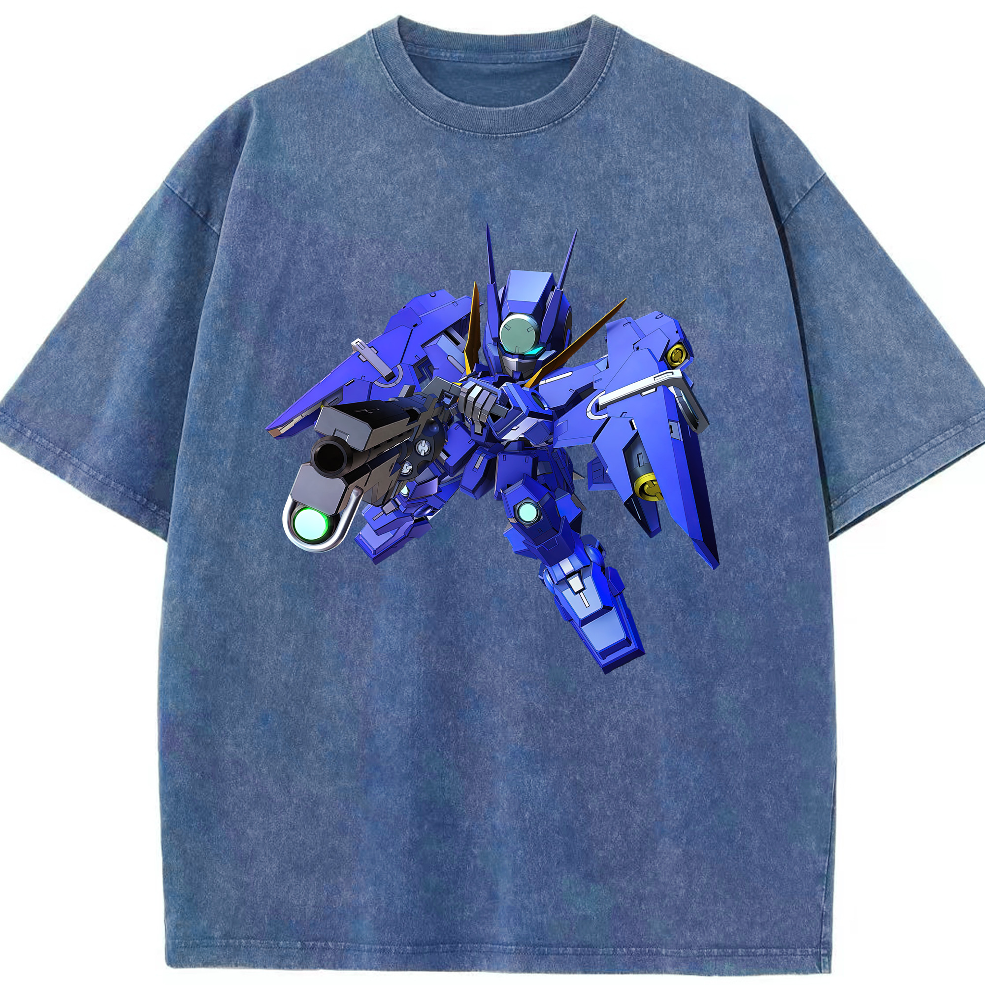 （画像用） 機動戦士ガンダム Mobile Suit Gundam 綿100% ヴィンテージ風 半袖Tシャツ（フロントプリント）