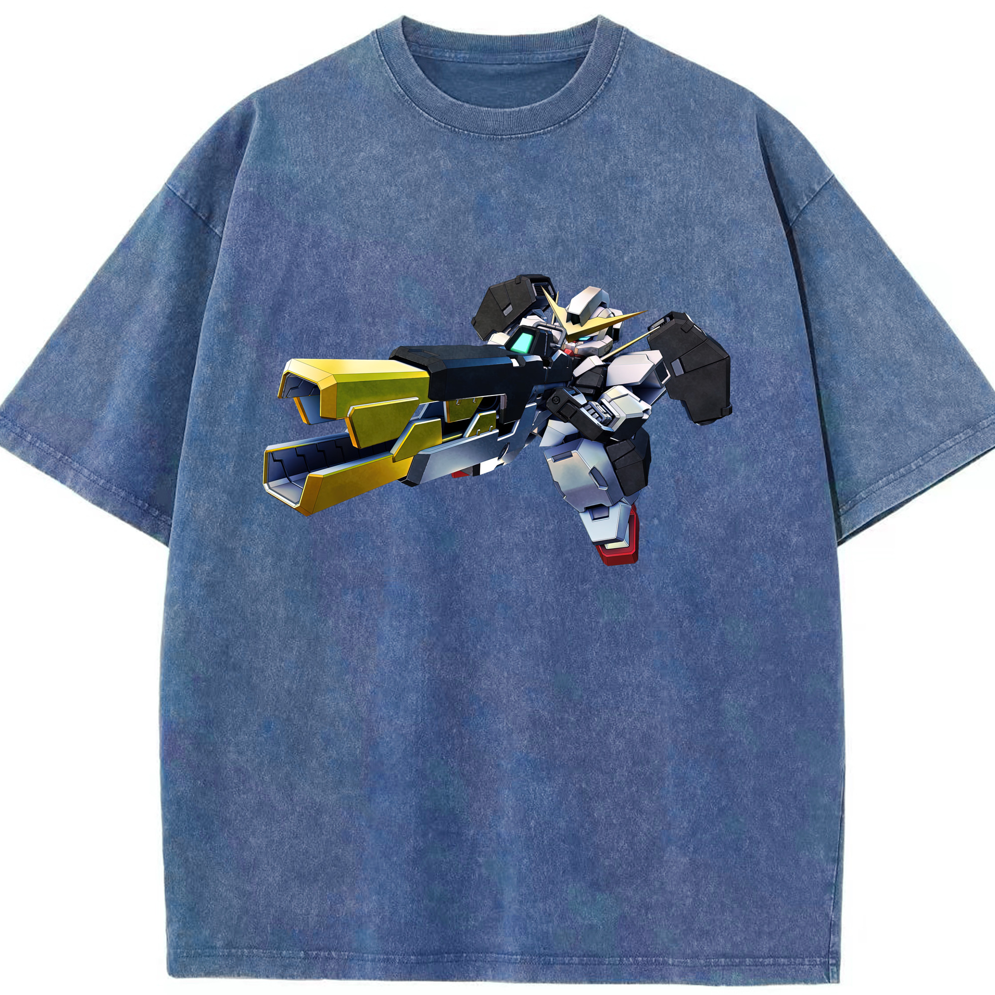 （画像用） 機動戦士ガンダム Mobile Suit Gundam 綿100% ヴィンテージ風 半袖Tシャツ（フロントプリント）