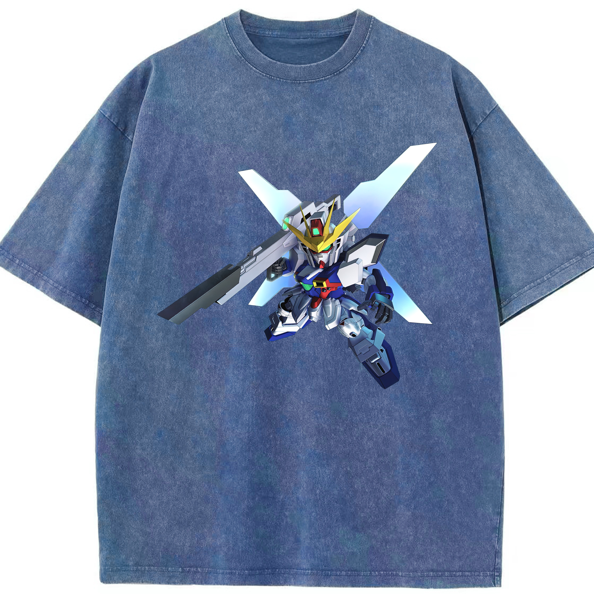 （画像用） 機動戦士ガンダム Mobile Suit Gundam 綿100% ヴィンテージ風 半袖Tシャツ（フロントプリント）