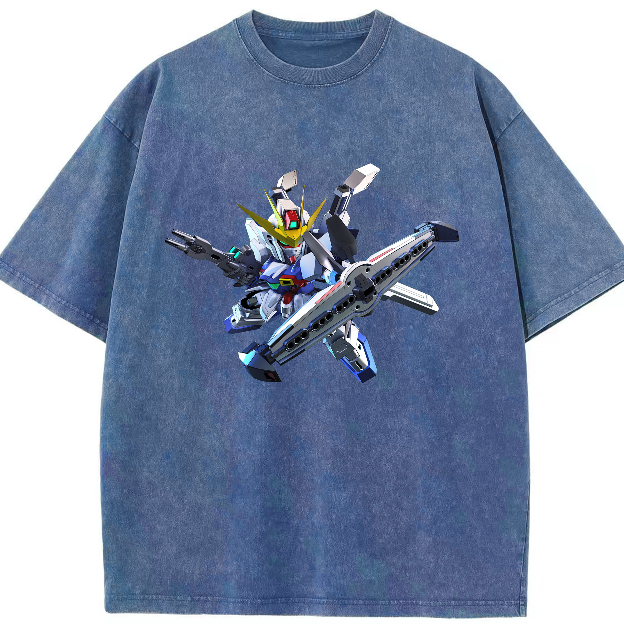 （画像用） 機動戦士ガンダム Mobile Suit Gundam 綿100% ヴィンテージ風 半袖Tシャツ（フロントプリント）
