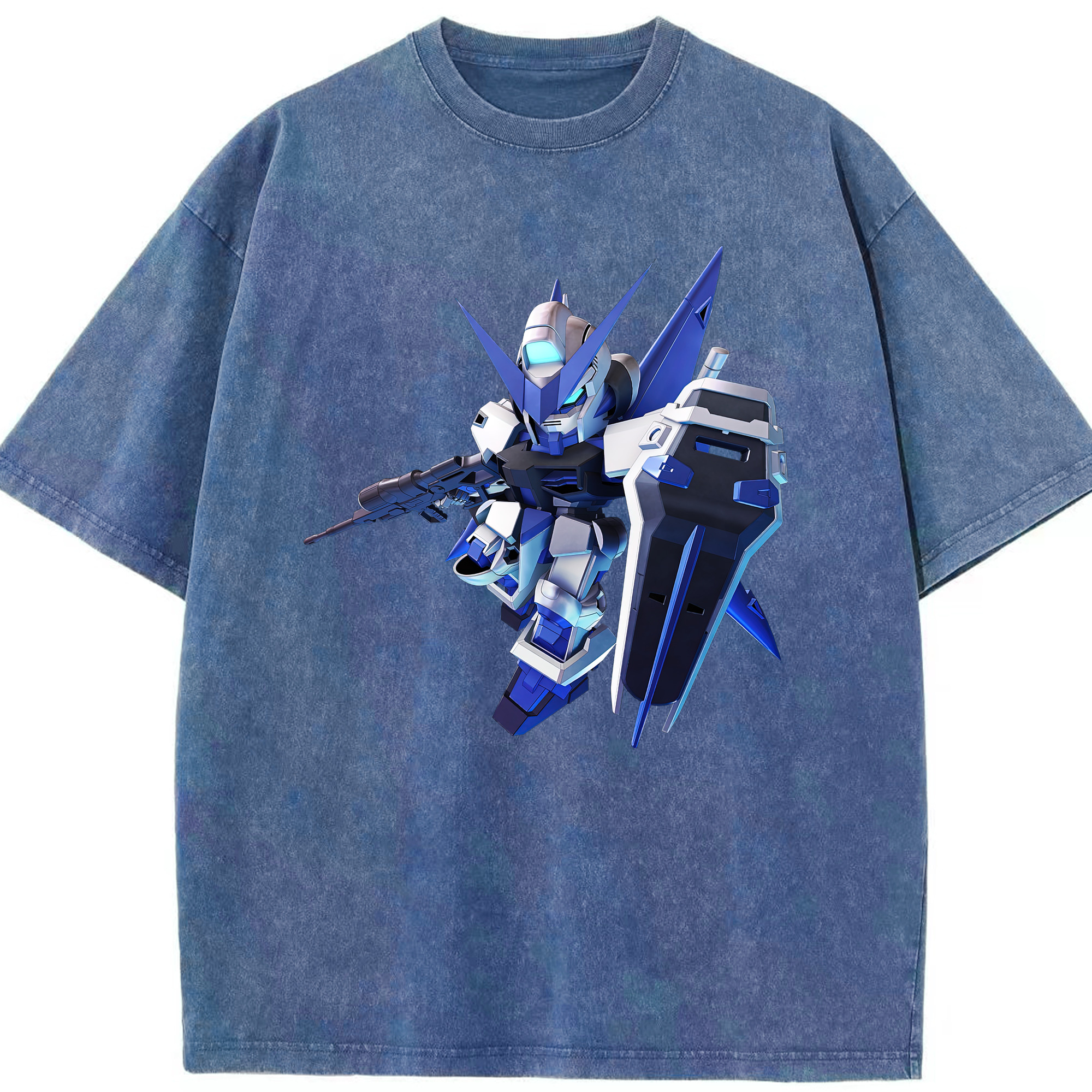 （画像用） 機動戦士ガンダム Mobile Suit Gundam 綿100% ヴィンテージ風 半袖Tシャツ（フロントプリント）
