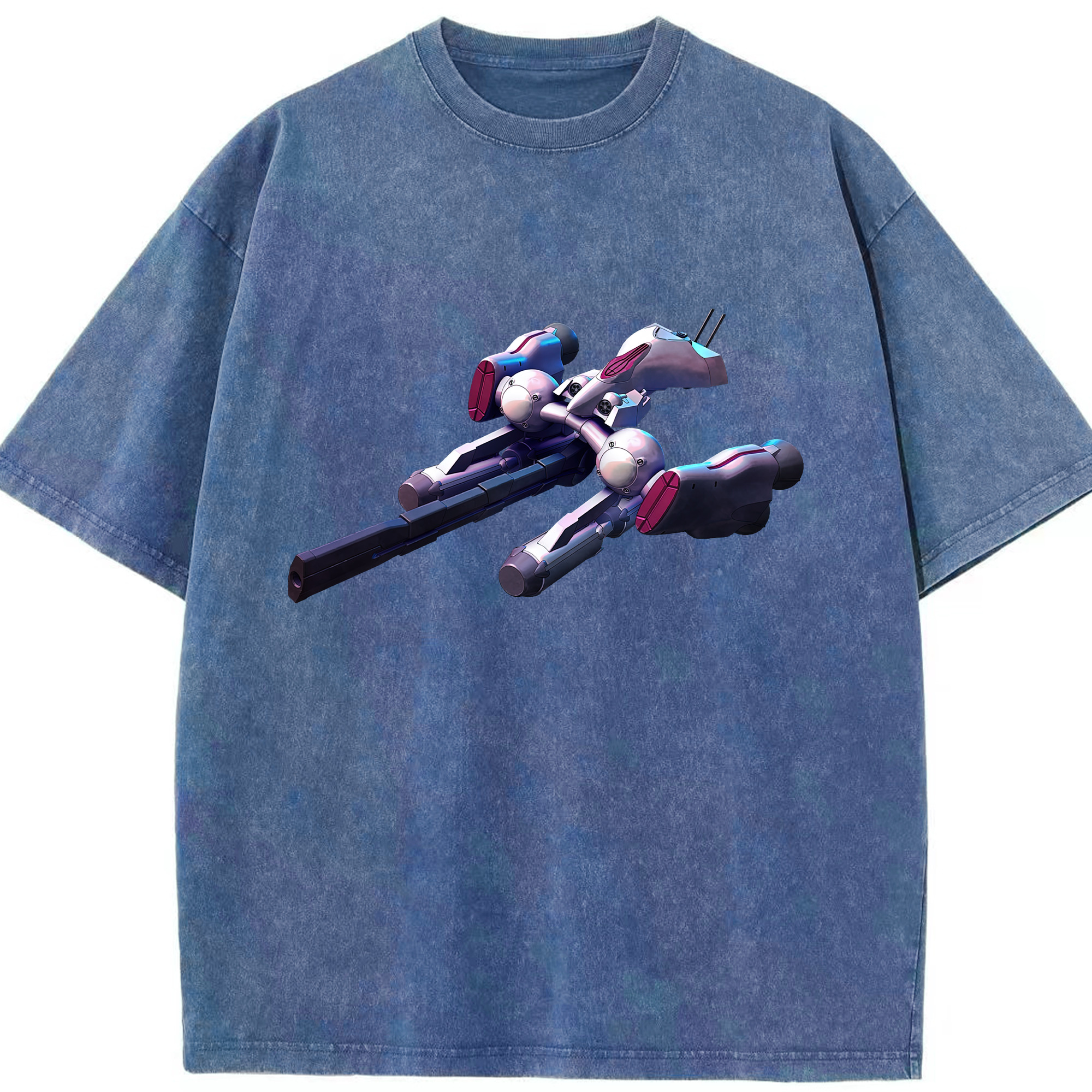 （画像用） 機動戦士ガンダム Mobile Suit Gundam 綿100% ヴィンテージ風 半袖Tシャツ（フロントプリント）