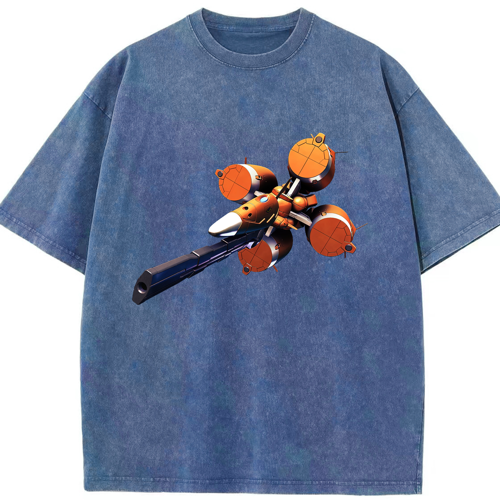 （画像用） 機動戦士ガンダム Mobile Suit Gundam 綿100% ヴィンテージ風 半袖Tシャツ（フロントプリント）