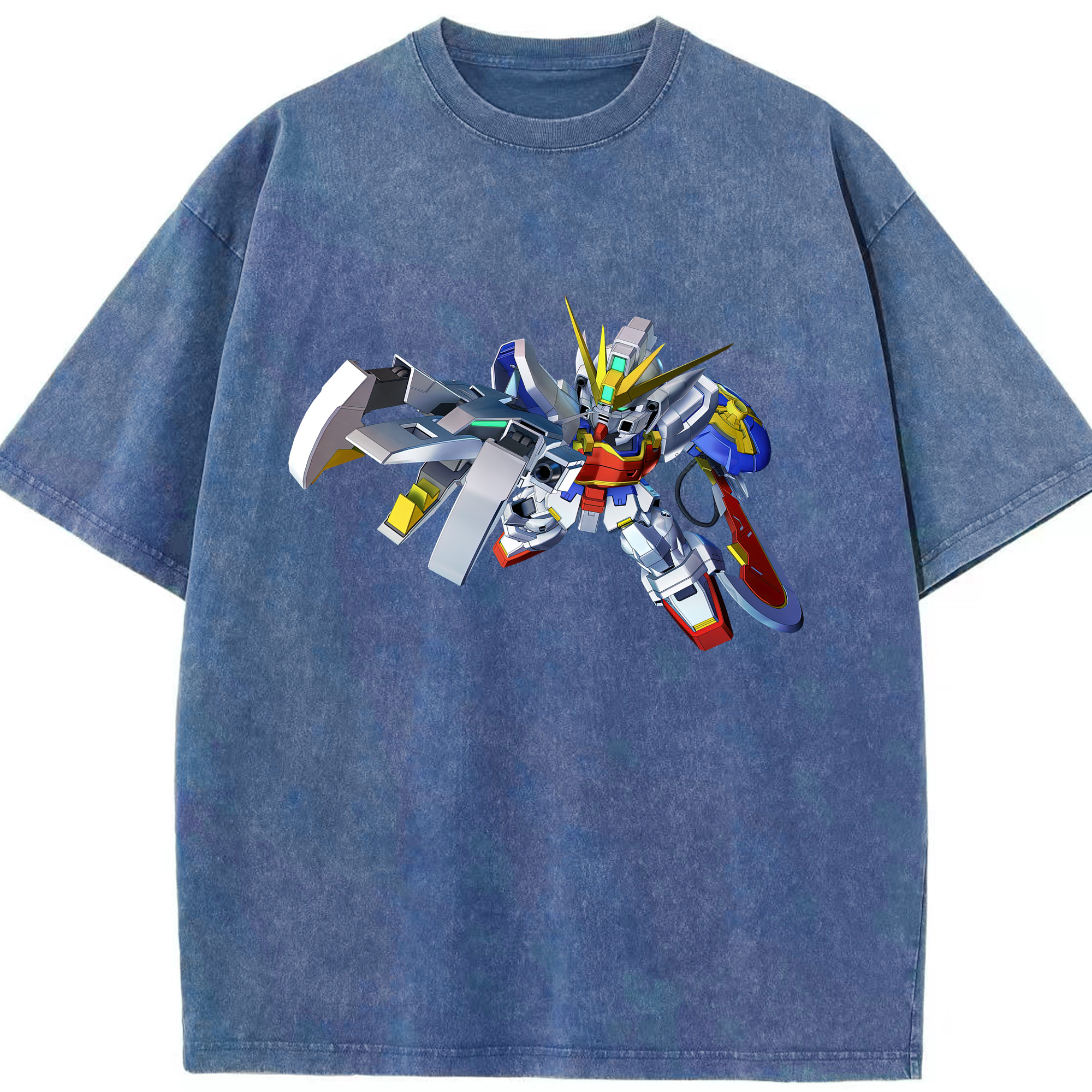 （画像用） 機動戦士ガンダム Mobile Suit Gundam 綿100% ヴィンテージ風 半袖Tシャツ（フロントプリント）
