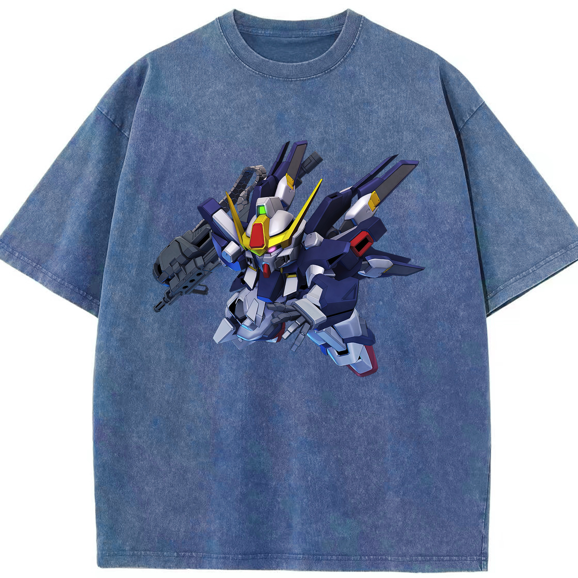 （画像用） 機動戦士ガンダム Mobile Suit Gundam 綿100% ヴィンテージ風 半袖Tシャツ（フロントプリント）