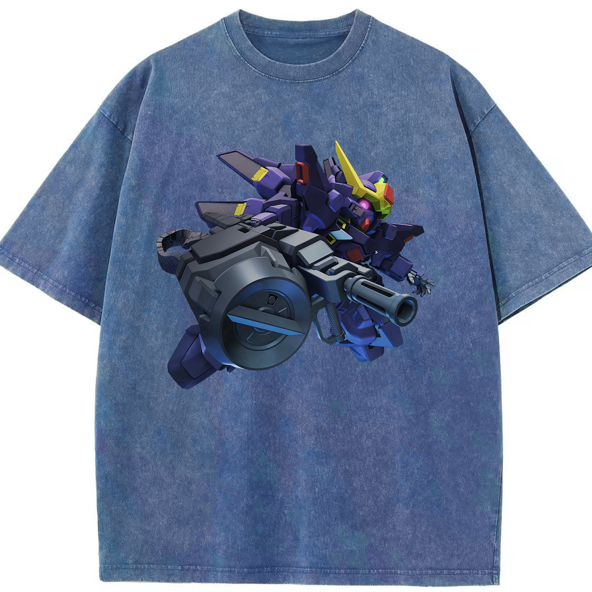 （画像用） 機動戦士ガンダム Mobile Suit Gundam 綿100% ヴィンテージ風 半袖Tシャツ（フロントプリント）