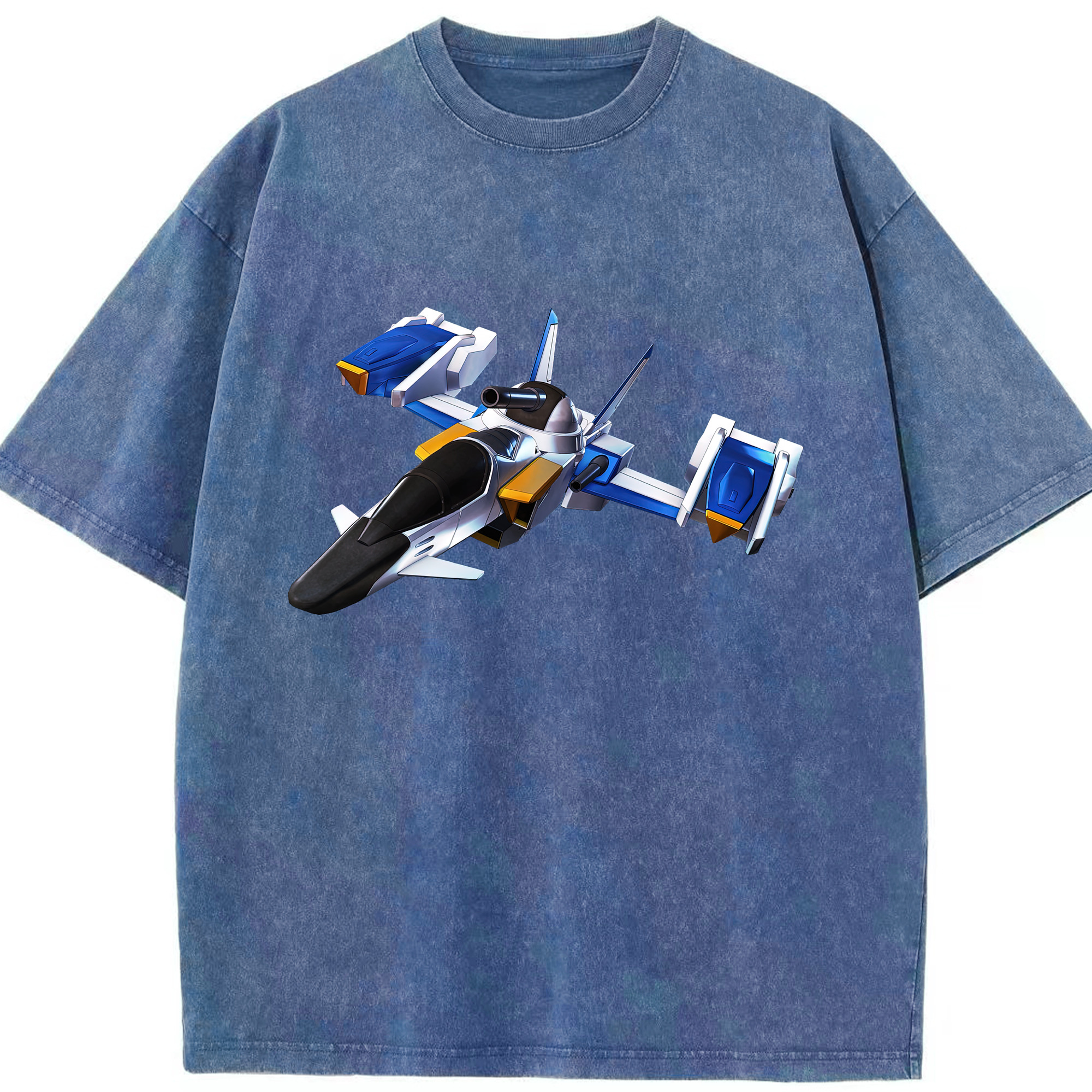 （画像用） 機動戦士ガンダム Mobile Suit Gundam 綿100% ヴィンテージ風 半袖Tシャツ（フロントプリント）
