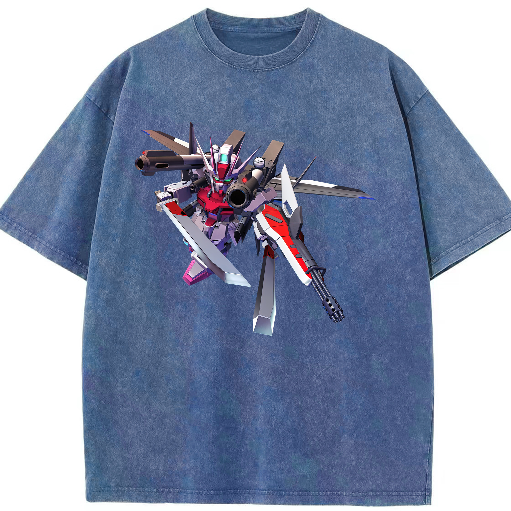 （画像用） 機動戦士ガンダム Mobile Suit Gundam 綿100% ヴィンテージ風 半袖Tシャツ（フロントプリント）