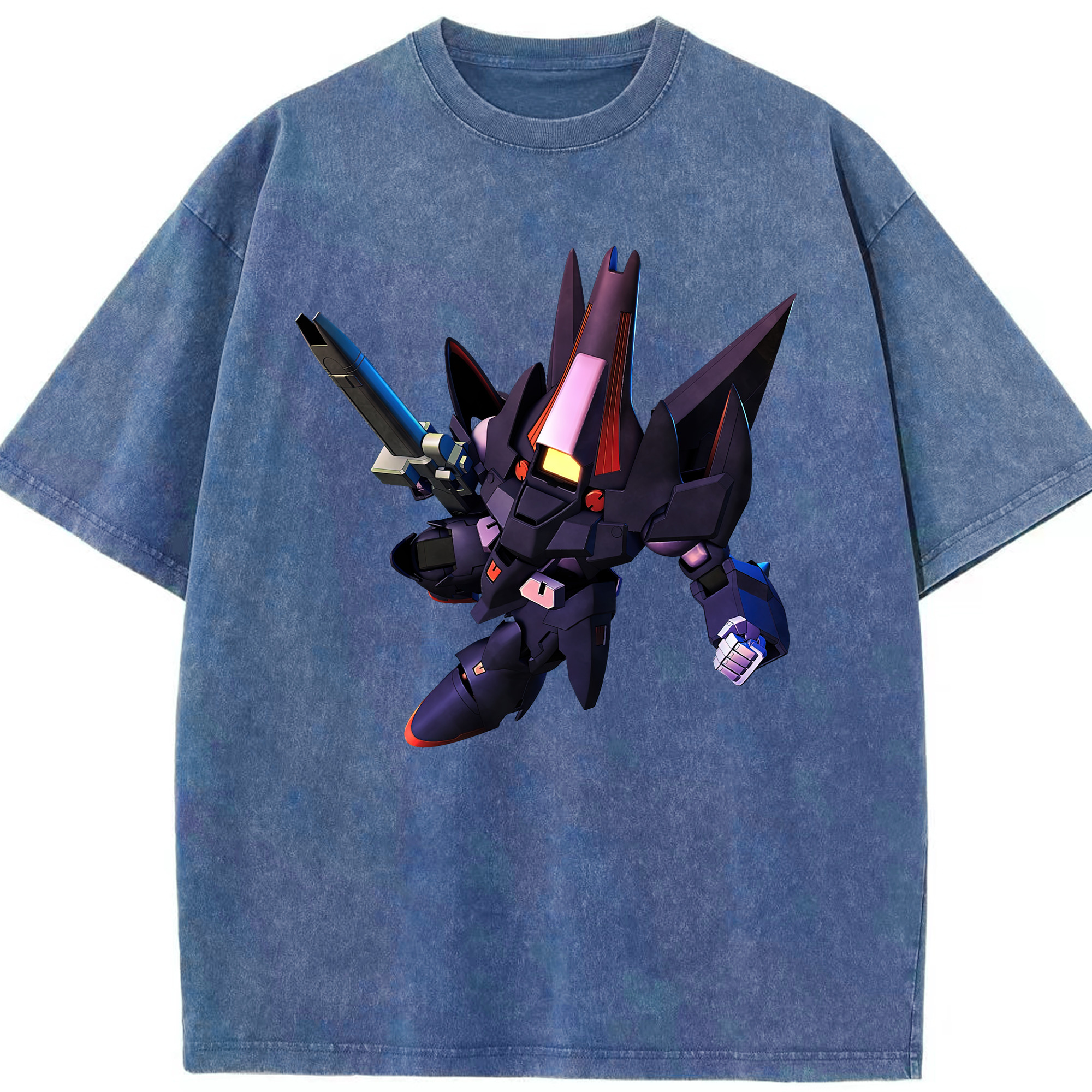 （画像用） 機動戦士ガンダム Mobile Suit Gundam 綿100% ヴィンテージ風 半袖Tシャツ（フロントプリント）