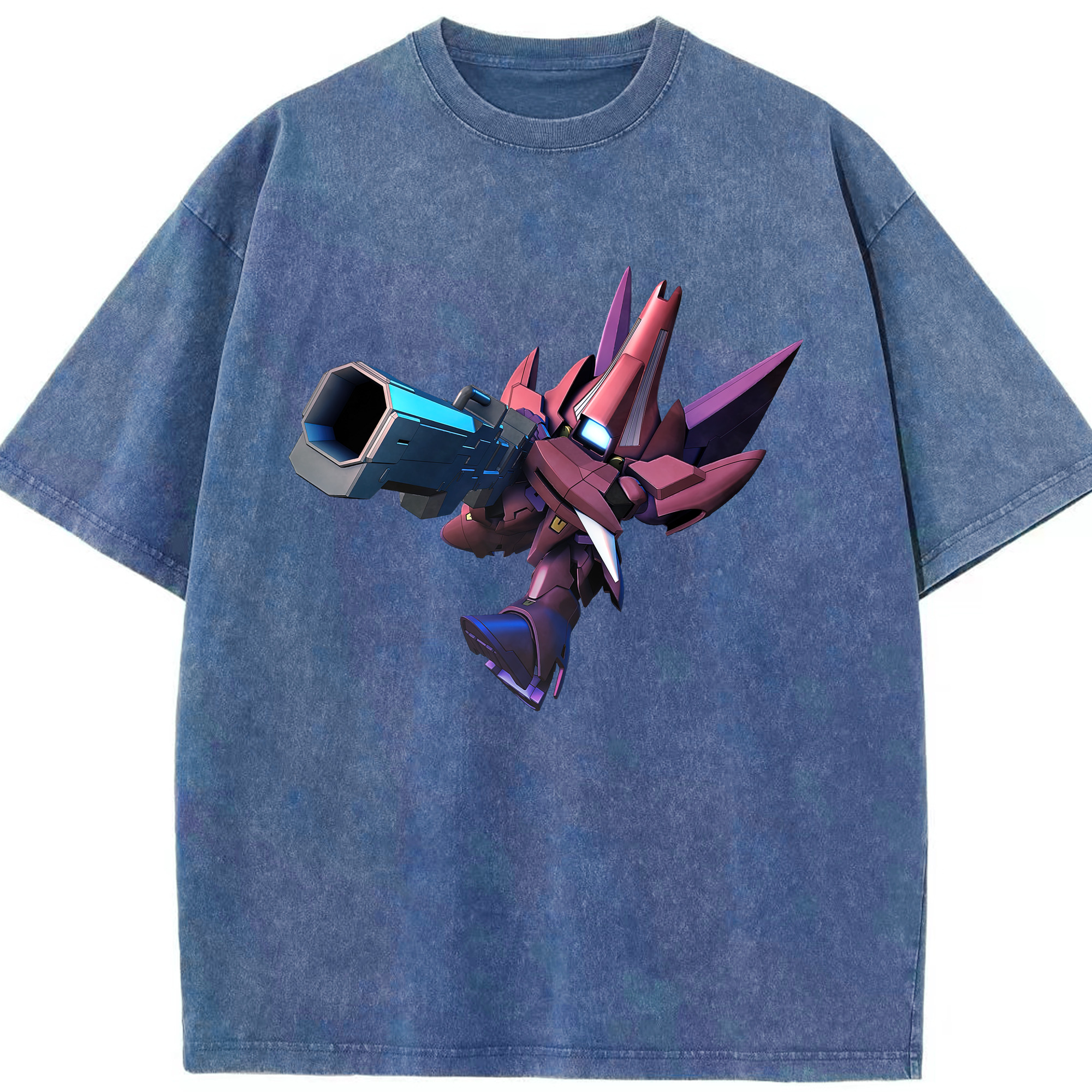 （画像用） 機動戦士ガンダム Mobile Suit Gundam 綿100% ヴィンテージ風 半袖Tシャツ（フロントプリント）