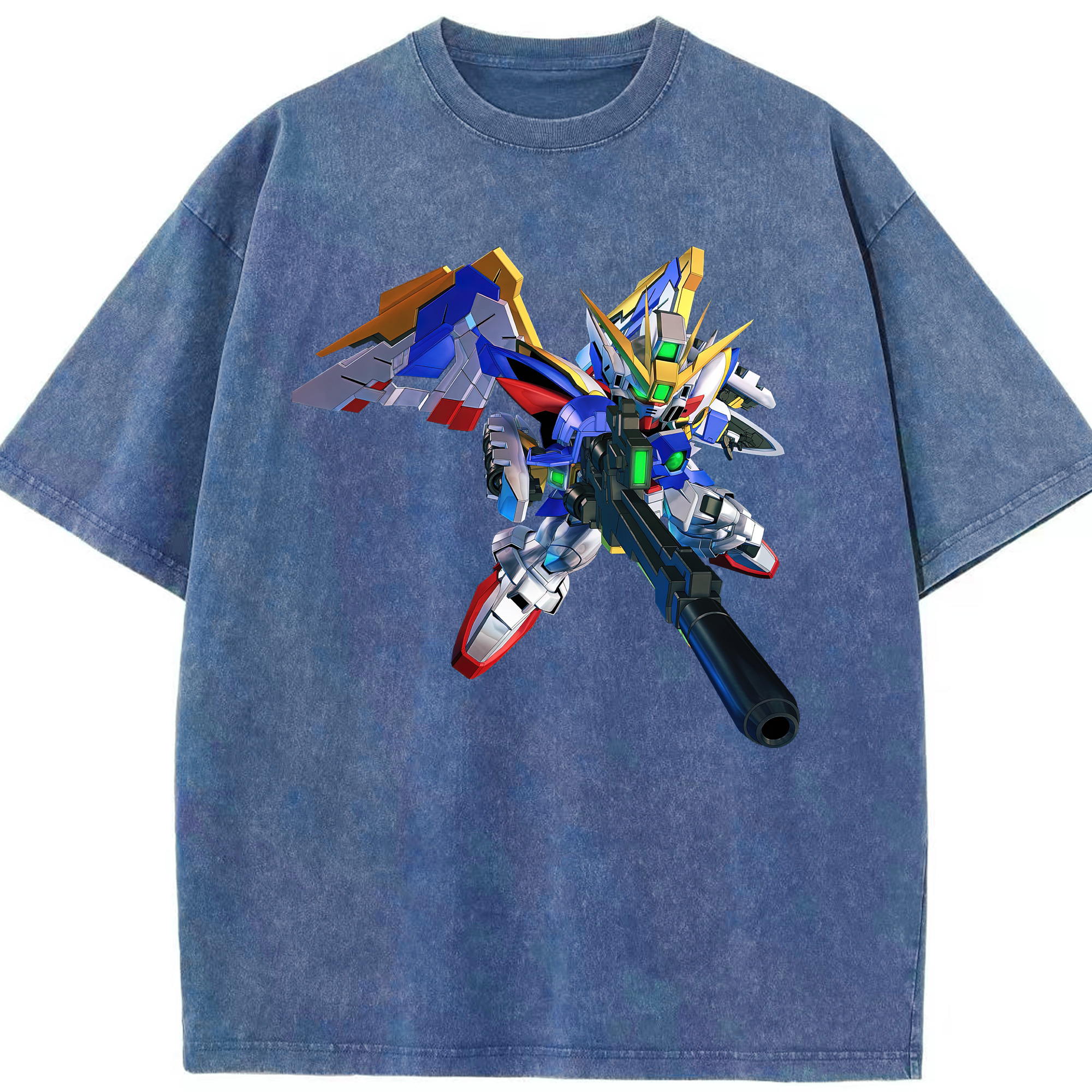 （画像用） 機動戦士ガンダム Mobile Suit Gundam 綿100% ヴィンテージ風 半袖Tシャツ（フロントプリント）