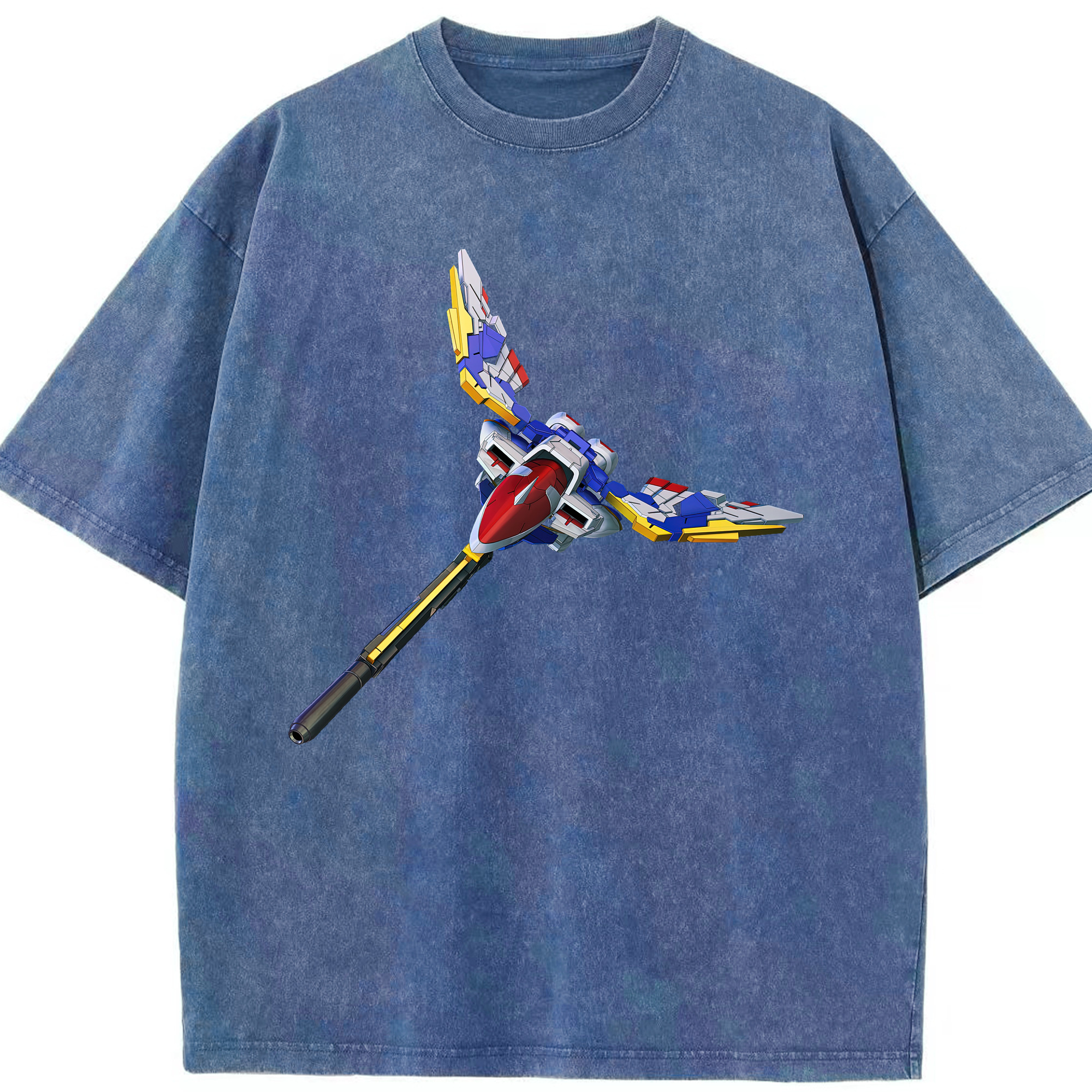 （画像用） 機動戦士ガンダム Mobile Suit Gundam 綿100% ヴィンテージ風 半袖Tシャツ（フロントプリント）