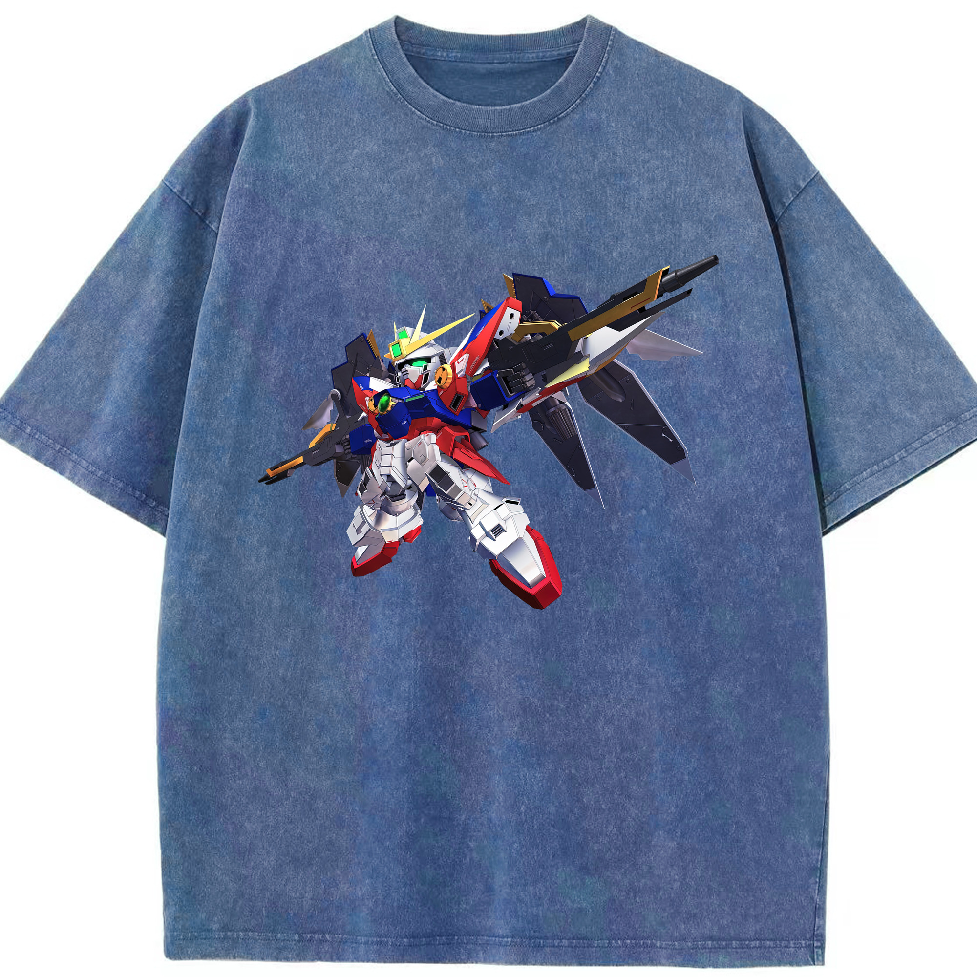 （画像用） 機動戦士ガンダム Mobile Suit Gundam 綿100% ヴィンテージ風 半袖Tシャツ（フロントプリント）