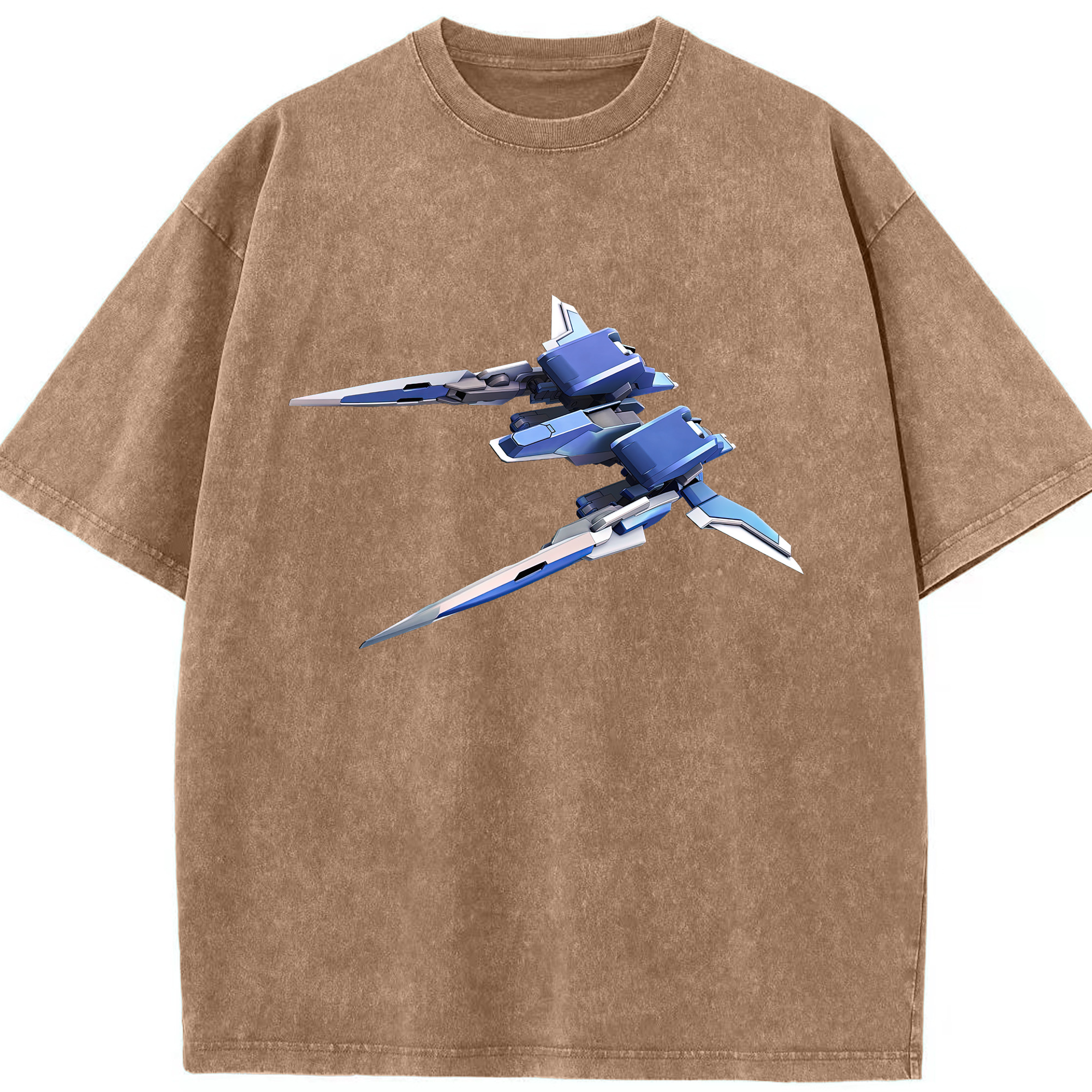 （画像用） 機動戦士ガンダム Mobile Suit Gundam 綿100% ヴィンテージ風 半袖Tシャツ（フロントプリント）