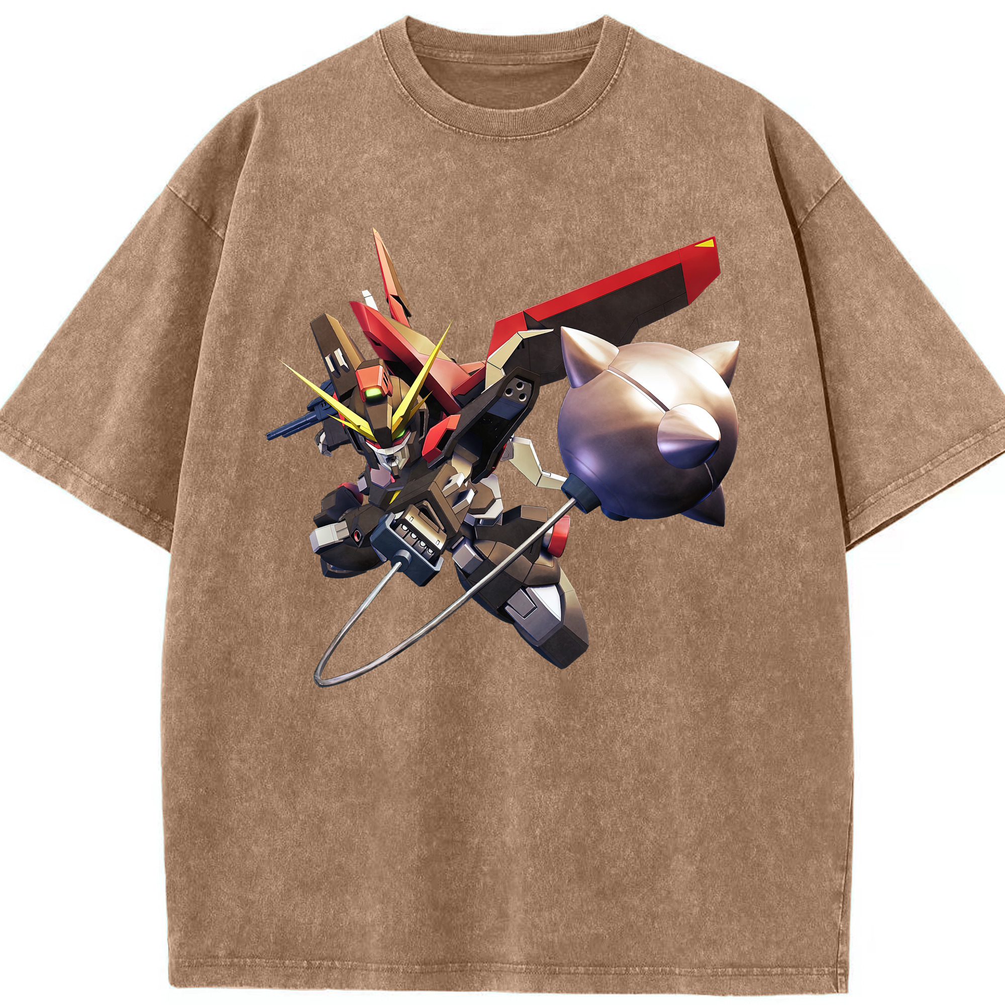 （画像用） 機動戦士ガンダム Mobile Suit Gundam 綿100% ヴィンテージ風 半袖Tシャツ（フロントプリント）