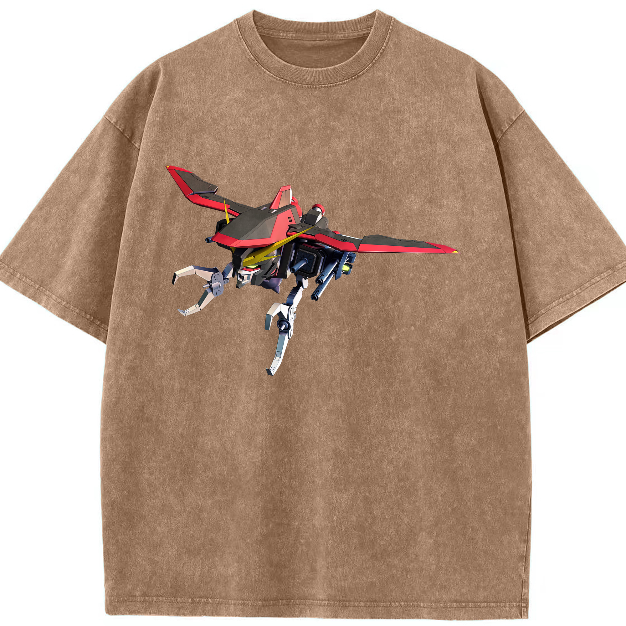 （画像用） 機動戦士ガンダム Mobile Suit Gundam 綿100% ヴィンテージ風 半袖Tシャツ（フロントプリント）