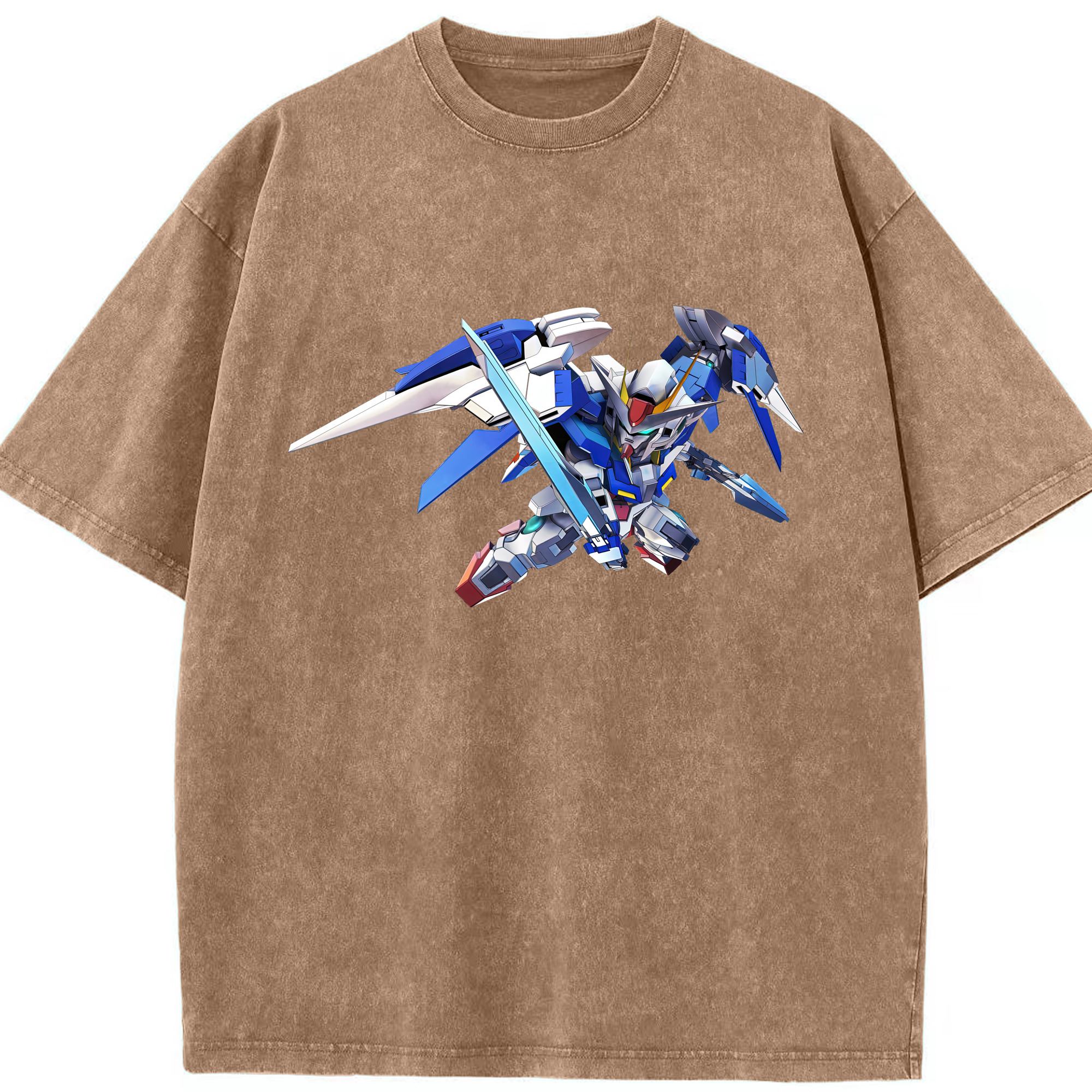 （画像用） 機動戦士ガンダム Mobile Suit Gundam 綿100% ヴィンテージ風 半袖Tシャツ（フロントプリント）