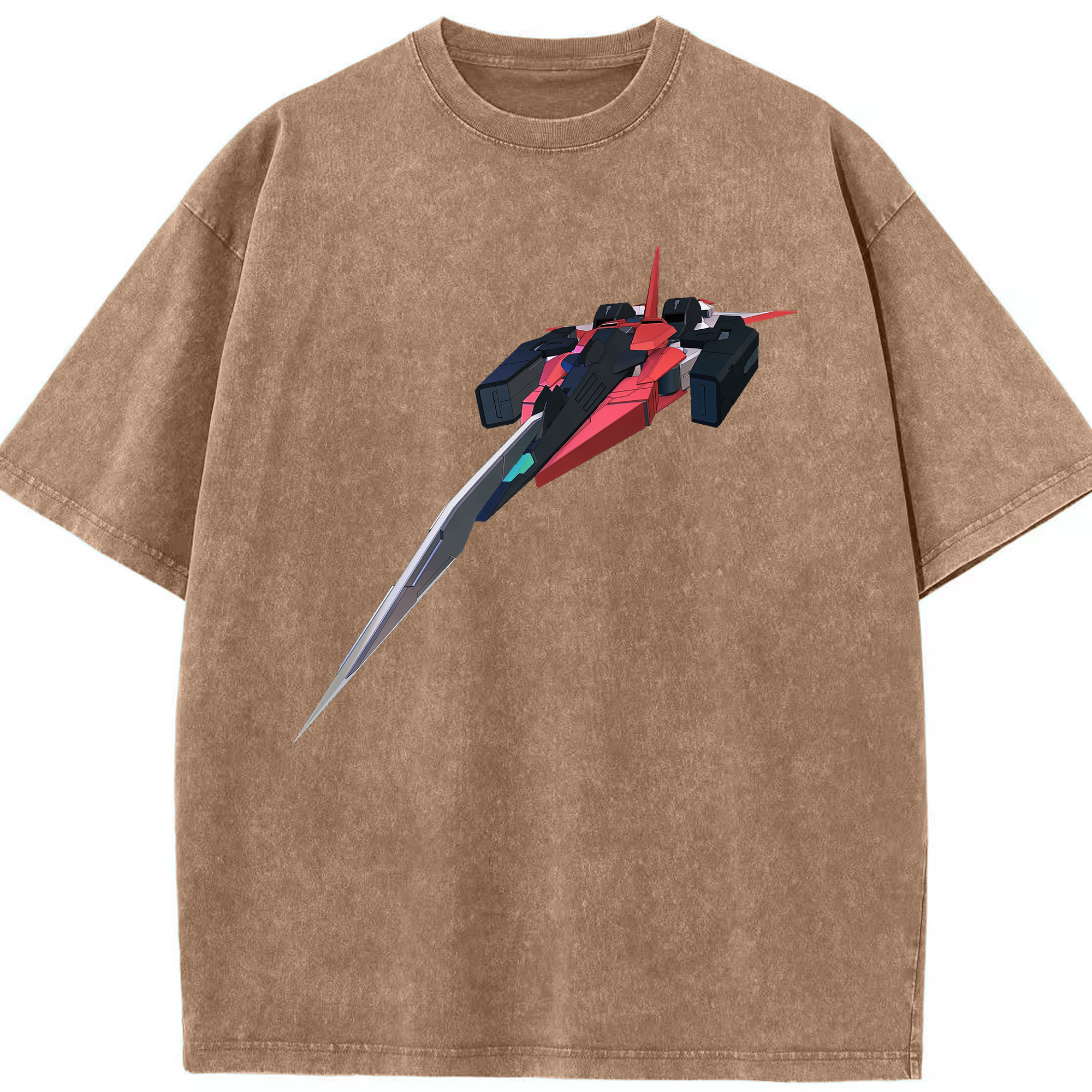 （画像用） 機動戦士ガンダム Mobile Suit Gundam 綿100% ヴィンテージ風 半袖Tシャツ（フロントプリント）
