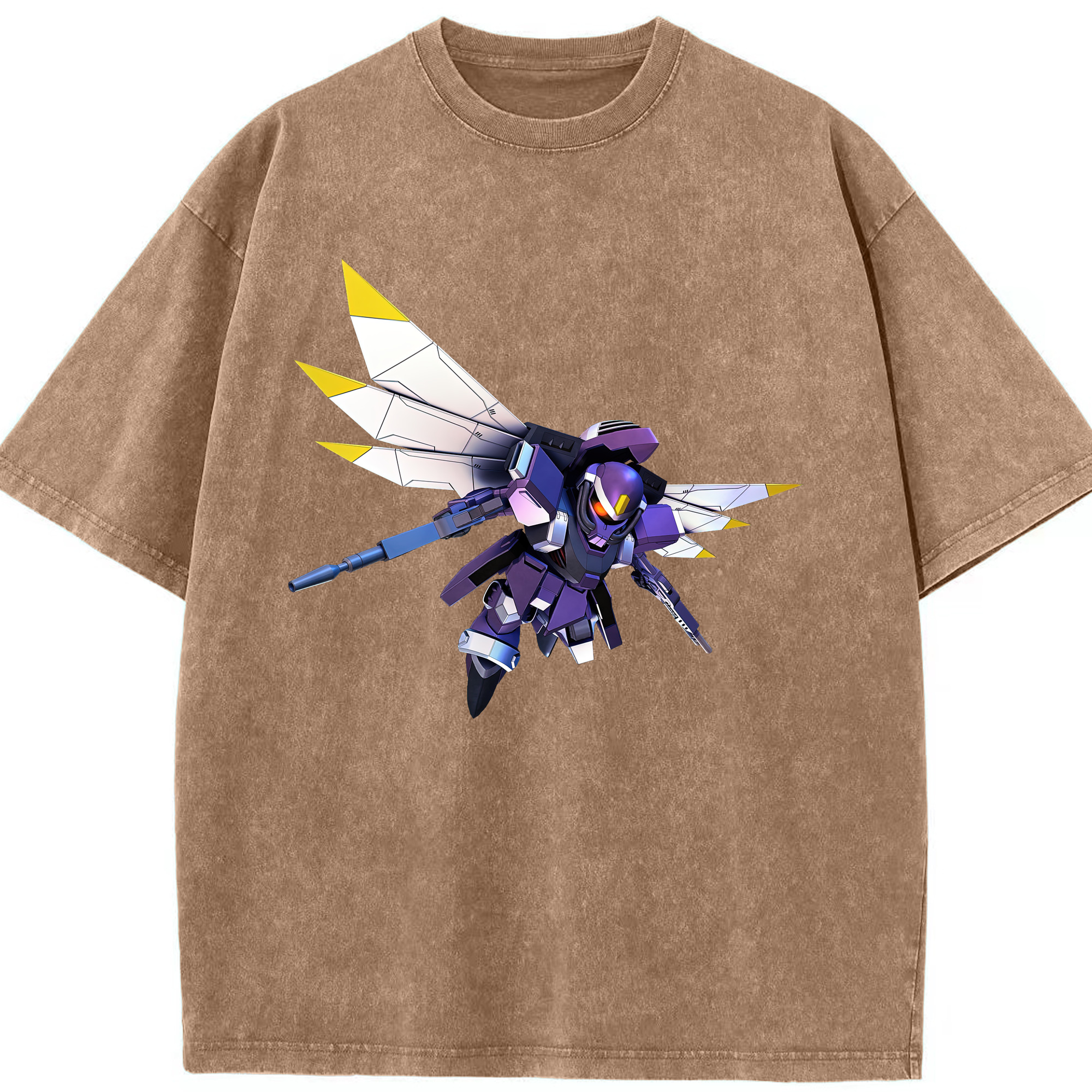 （画像用） 機動戦士ガンダム Mobile Suit Gundam 綿100% ヴィンテージ風 半袖Tシャツ（フロントプリント）