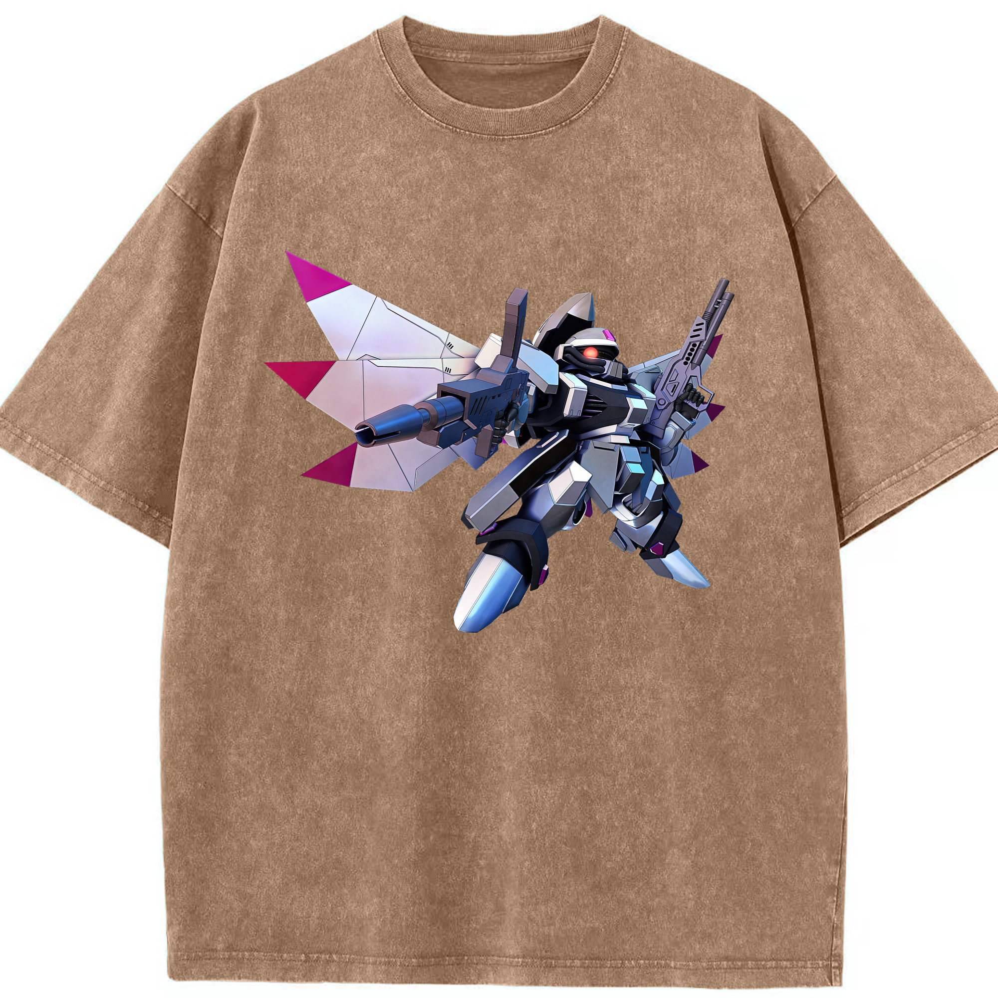 （画像用） 機動戦士ガンダム Mobile Suit Gundam 綿100% ヴィンテージ風 半袖Tシャツ（フロントプリント）