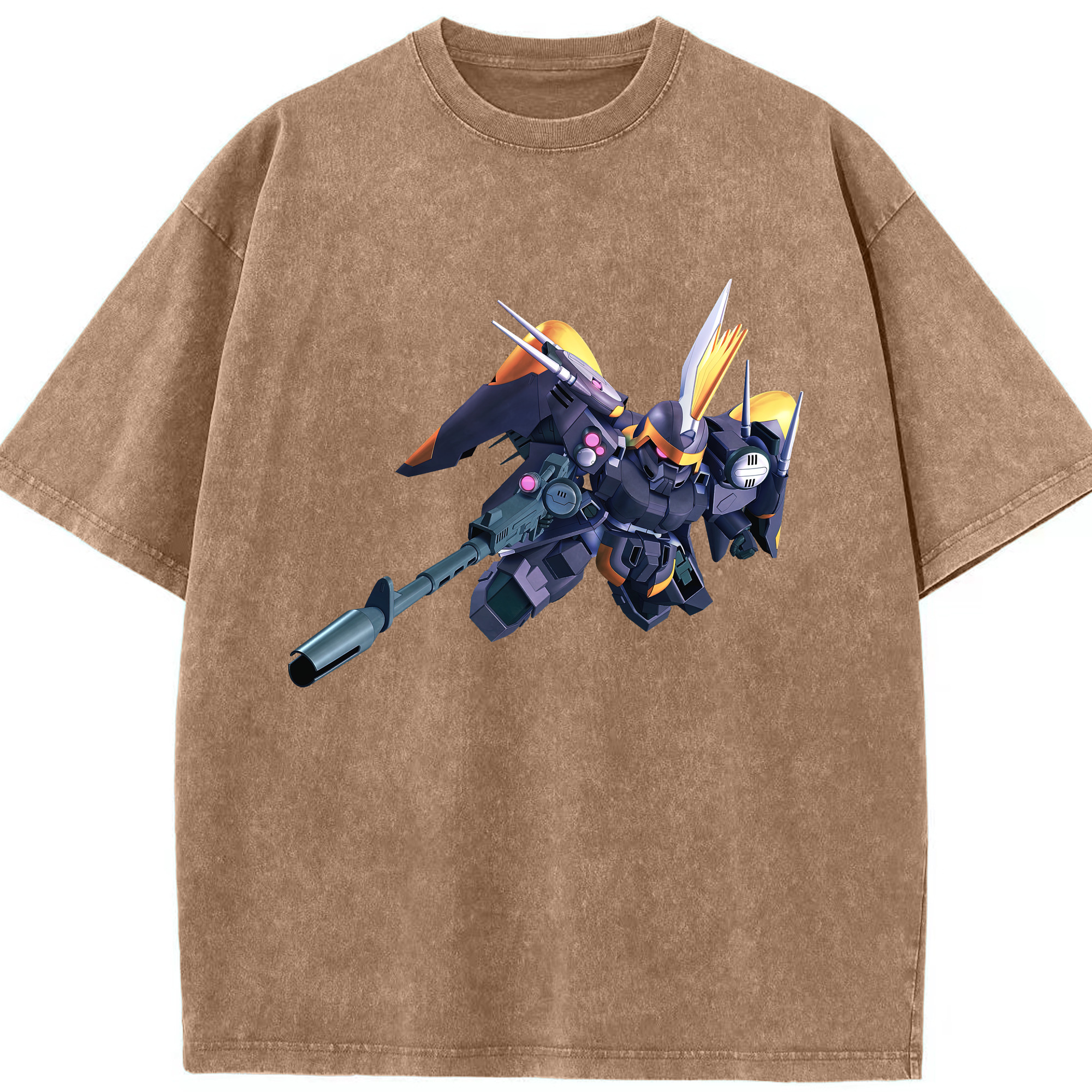 （画像用） 機動戦士ガンダム Mobile Suit Gundam 綿100% ヴィンテージ風 半袖Tシャツ（フロントプリント）