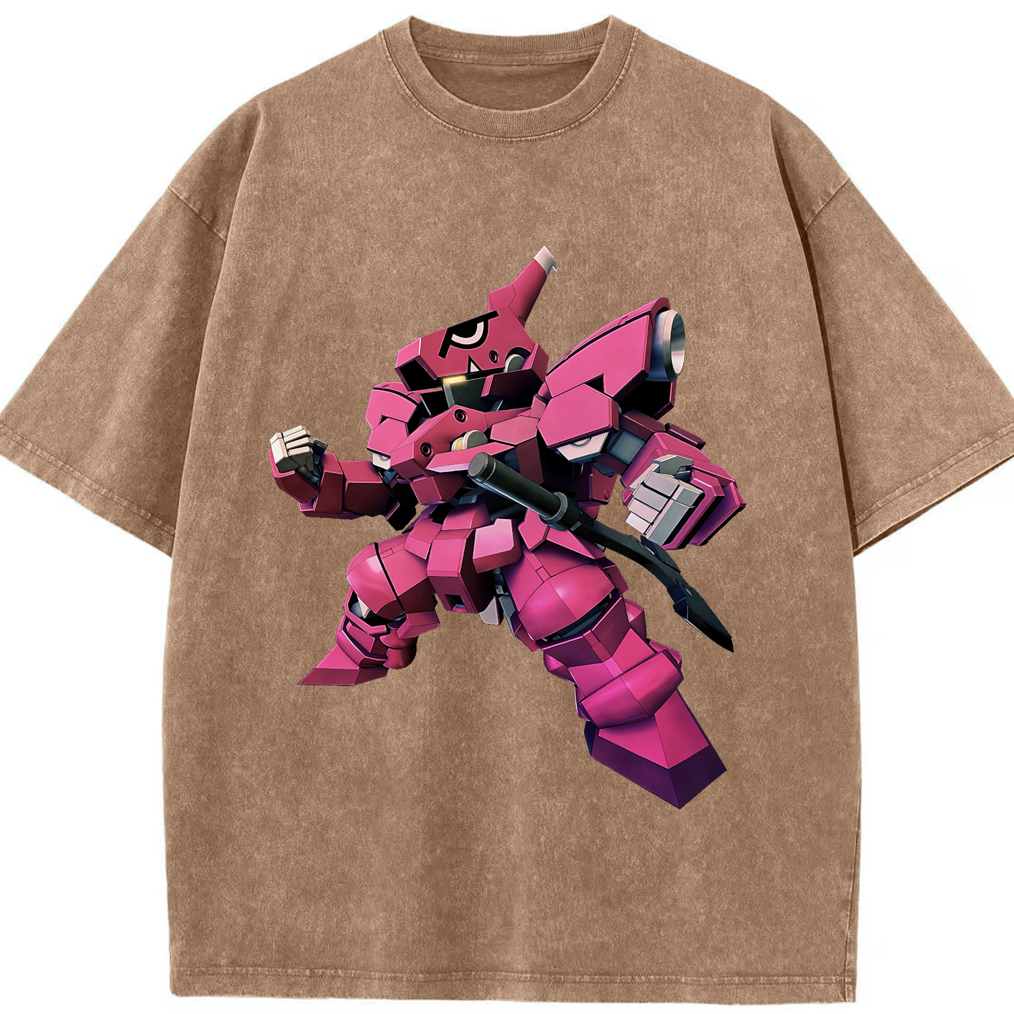 （画像用） 機動戦士ガンダム Mobile Suit Gundam 綿100% ヴィンテージ風 半袖Tシャツ（フロントプリント）