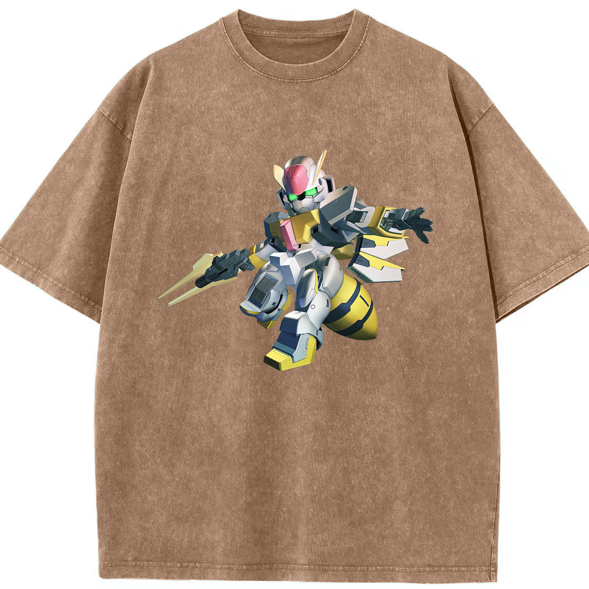 （画像用） 機動戦士ガンダム Mobile Suit Gundam 綿100% ヴィンテージ風 半袖Tシャツ（フロントプリント）