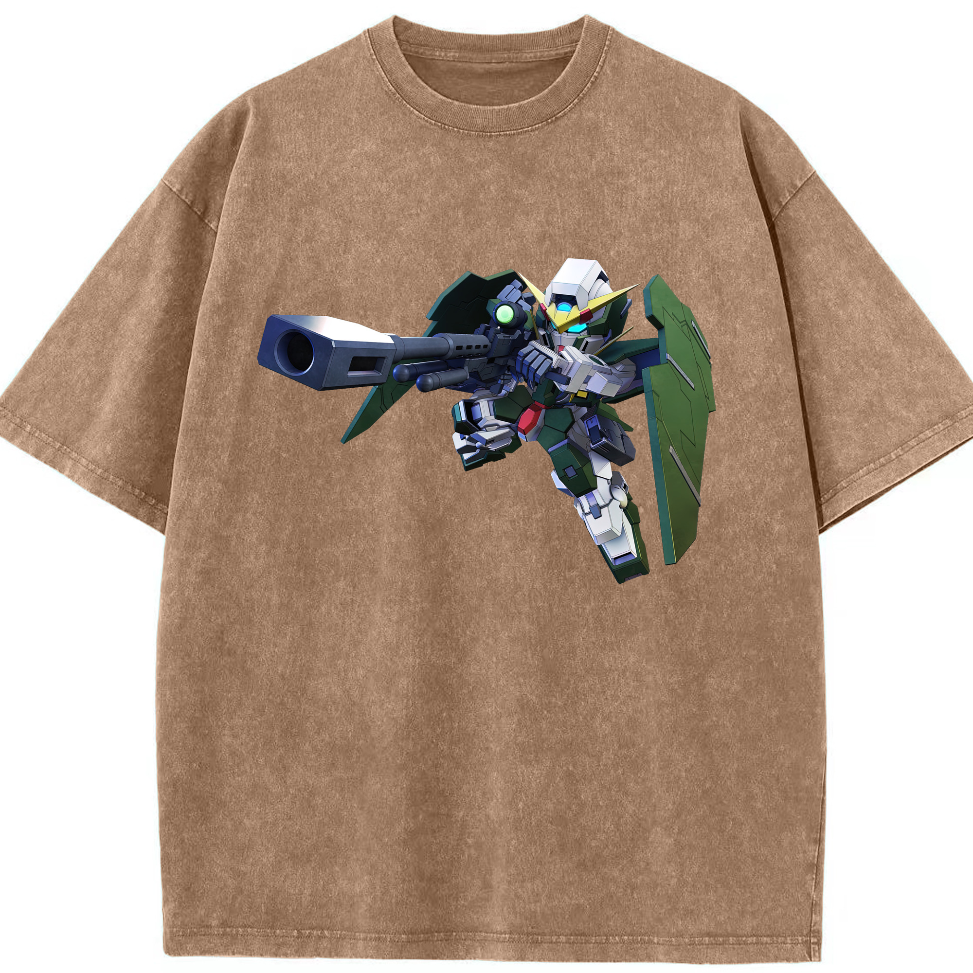（画像用） 機動戦士ガンダム Mobile Suit Gundam 綿100% ヴィンテージ風 半袖Tシャツ（フロントプリント）