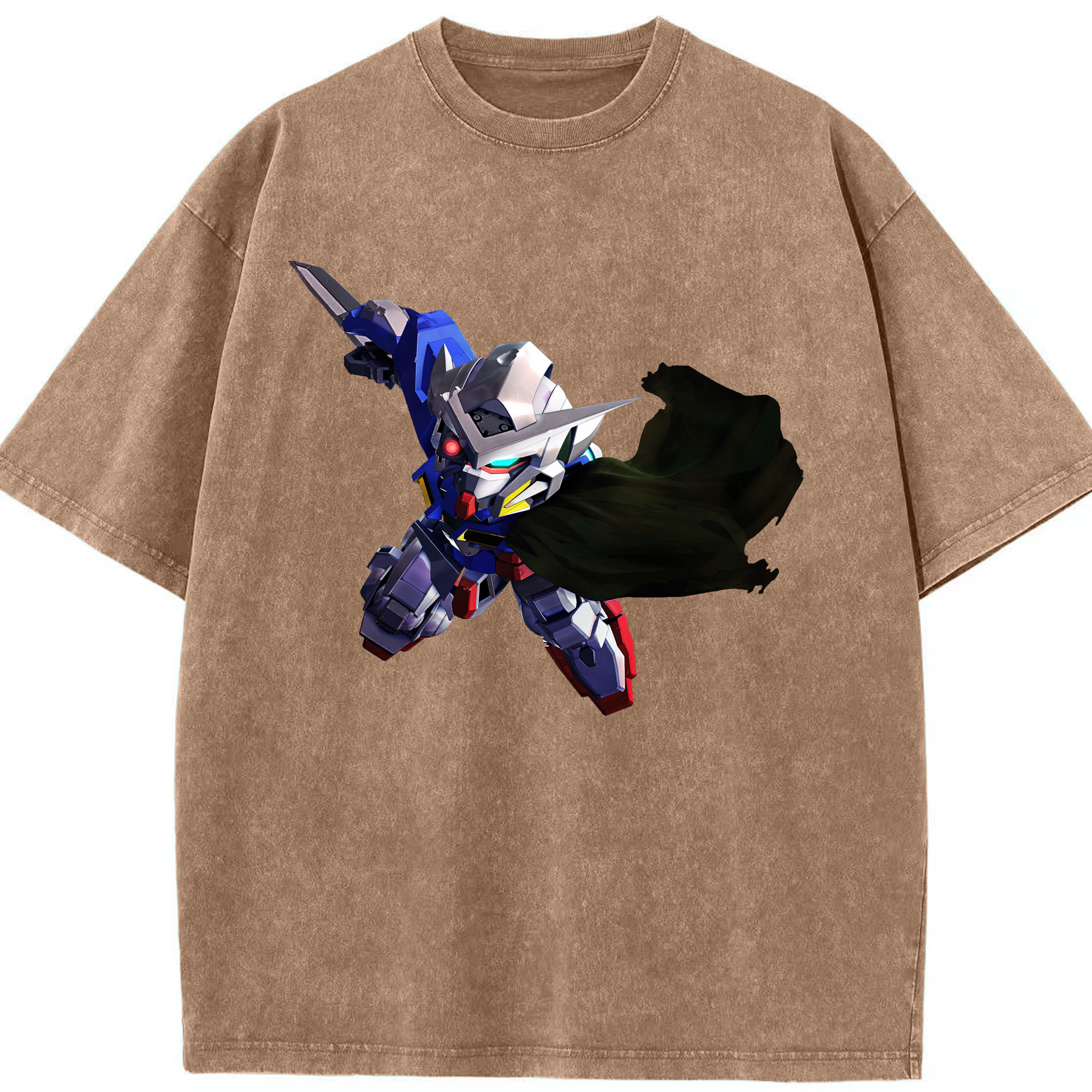 （画像用） 機動戦士ガンダム Mobile Suit Gundam 綿100% ヴィンテージ風 半袖Tシャツ（フロントプリント）
