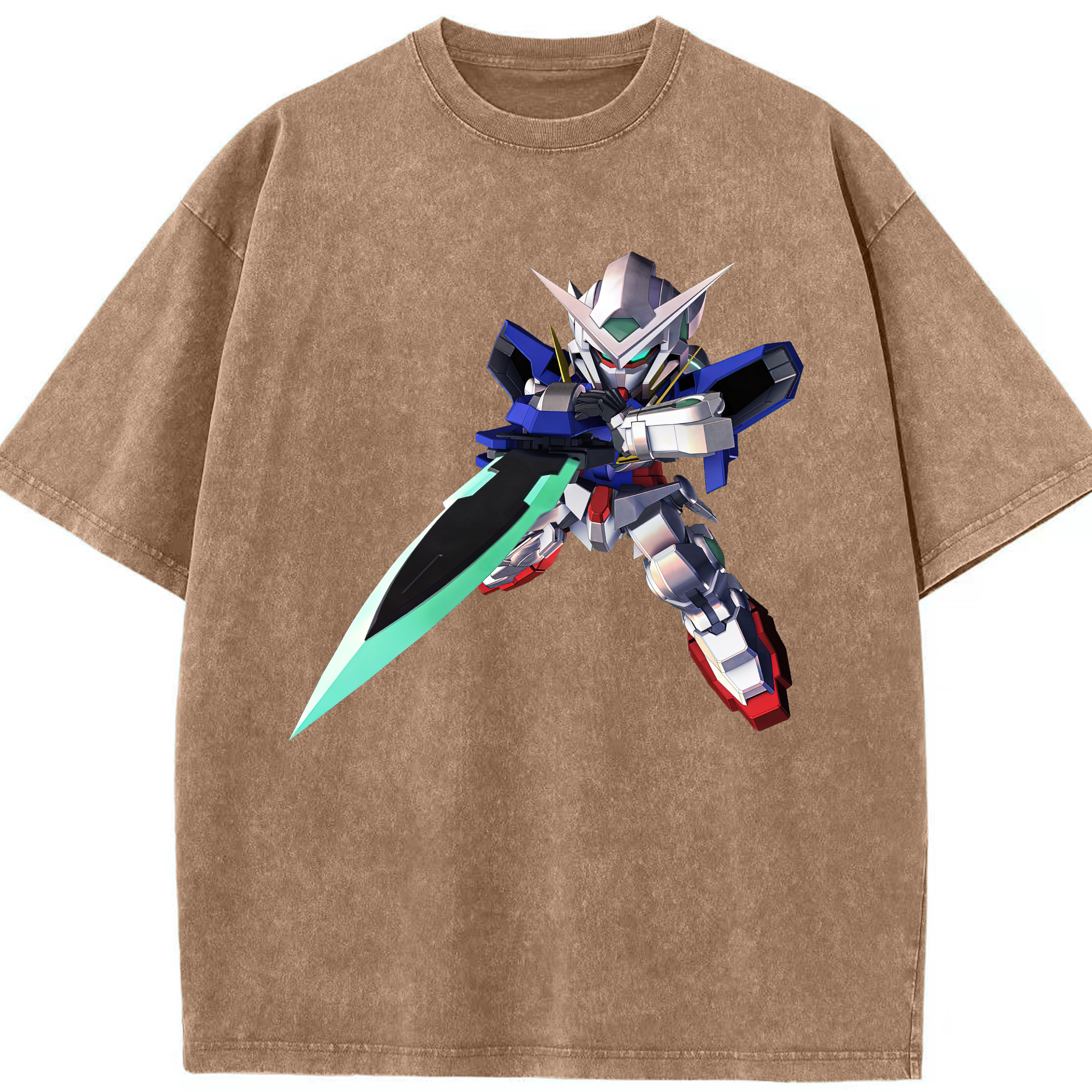 （画像用） 機動戦士ガンダム Mobile Suit Gundam 綿100% ヴィンテージ風 半袖Tシャツ（フロントプリント）