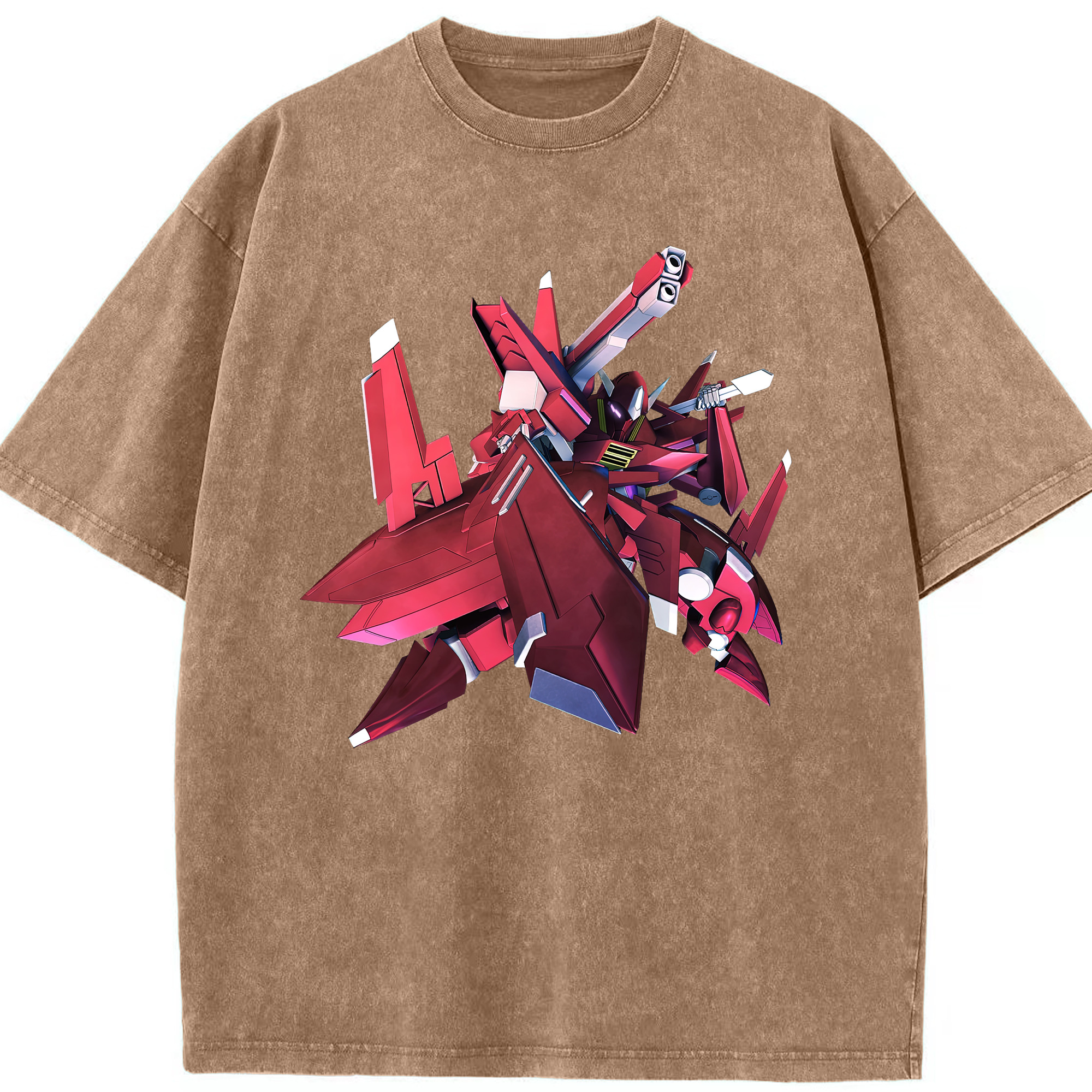 （画像用） 機動戦士ガンダム Mobile Suit Gundam 綿100% ヴィンテージ風 半袖Tシャツ（フロントプリント）