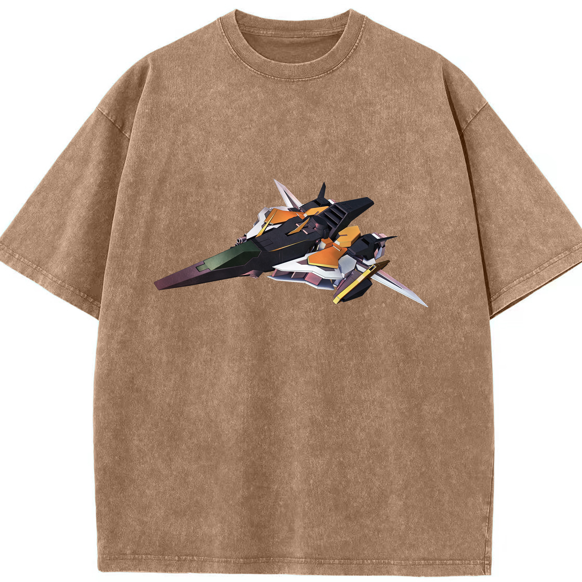 （画像用） 機動戦士ガンダム Mobile Suit Gundam 綿100% ヴィンテージ風 半袖Tシャツ（フロントプリント）