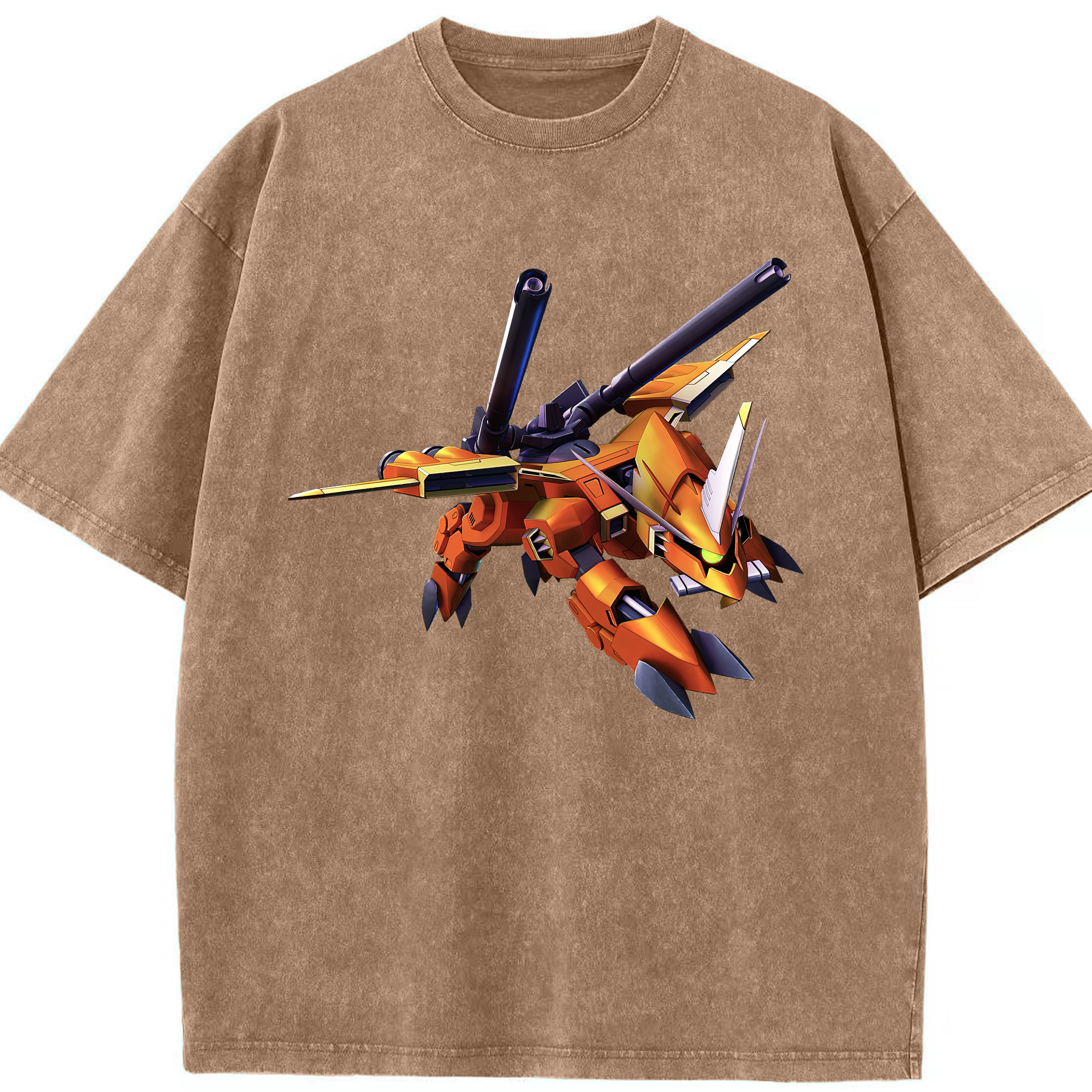 （画像用） 機動戦士ガンダム Mobile Suit Gundam 綿100% ヴィンテージ風 半袖Tシャツ（フロントプリント）