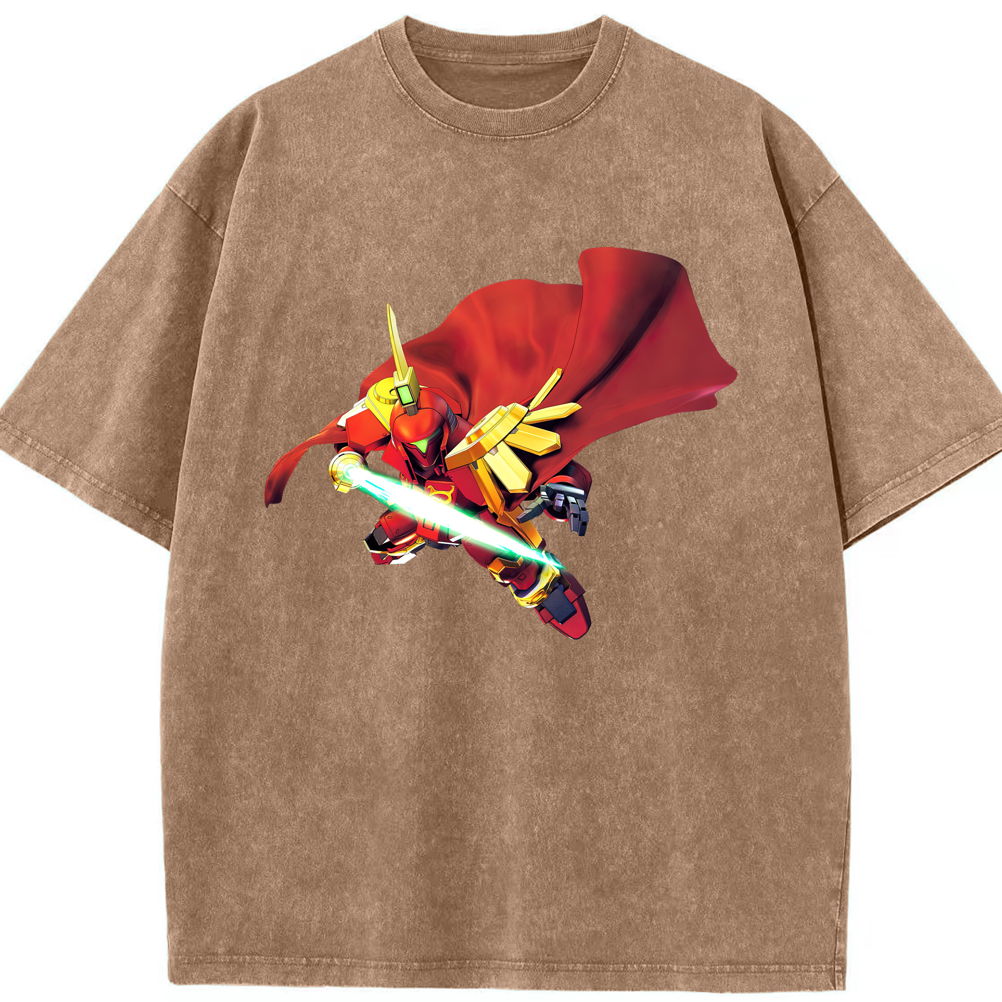 （画像用） 機動戦士ガンダム Mobile Suit Gundam 綿100% ヴィンテージ風 半袖Tシャツ（フロントプリント）