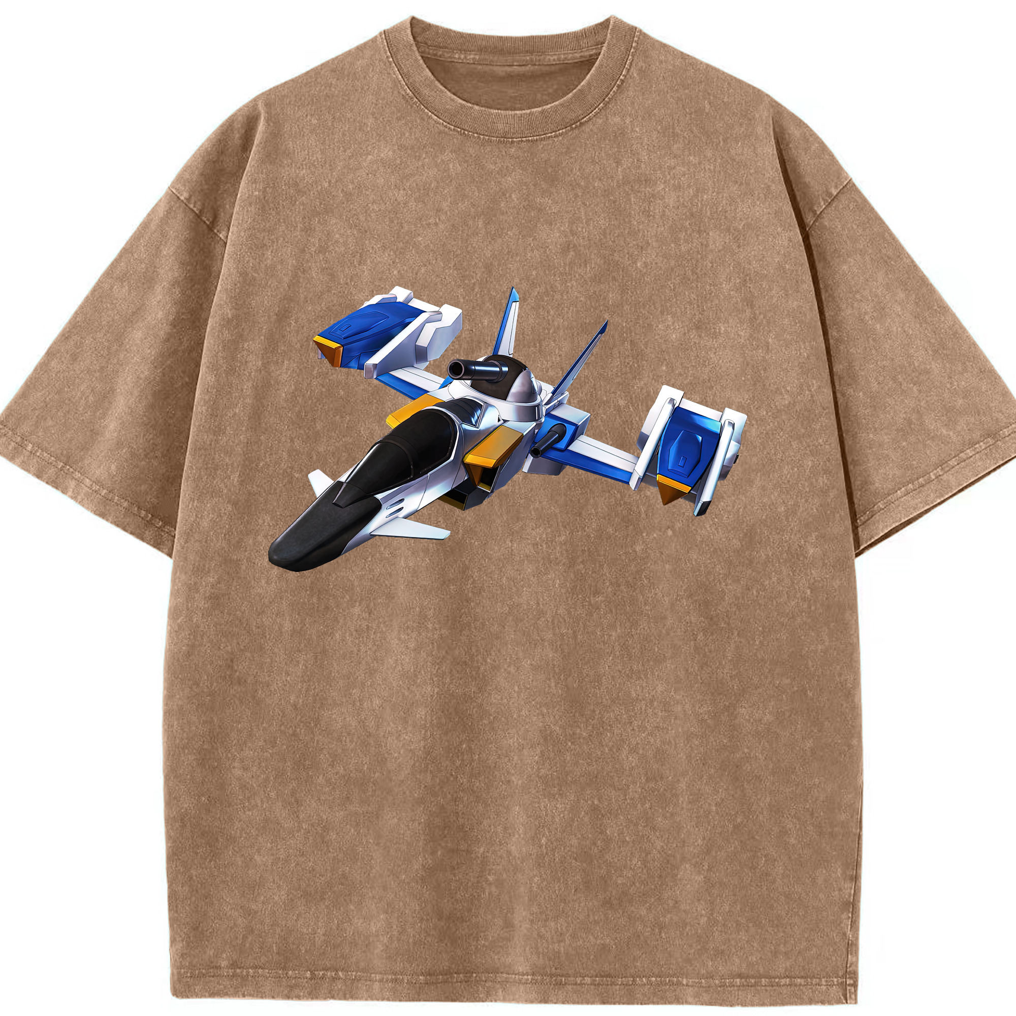 （画像用） 機動戦士ガンダム Mobile Suit Gundam 綿100% ヴィンテージ風 半袖Tシャツ（フロントプリント）