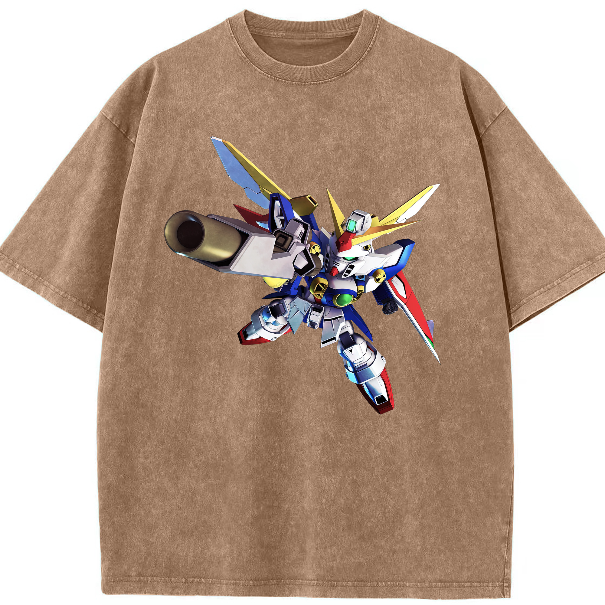 （画像用） 機動戦士ガンダム Mobile Suit Gundam 綿100% ヴィンテージ風 半袖Tシャツ（フロントプリント）