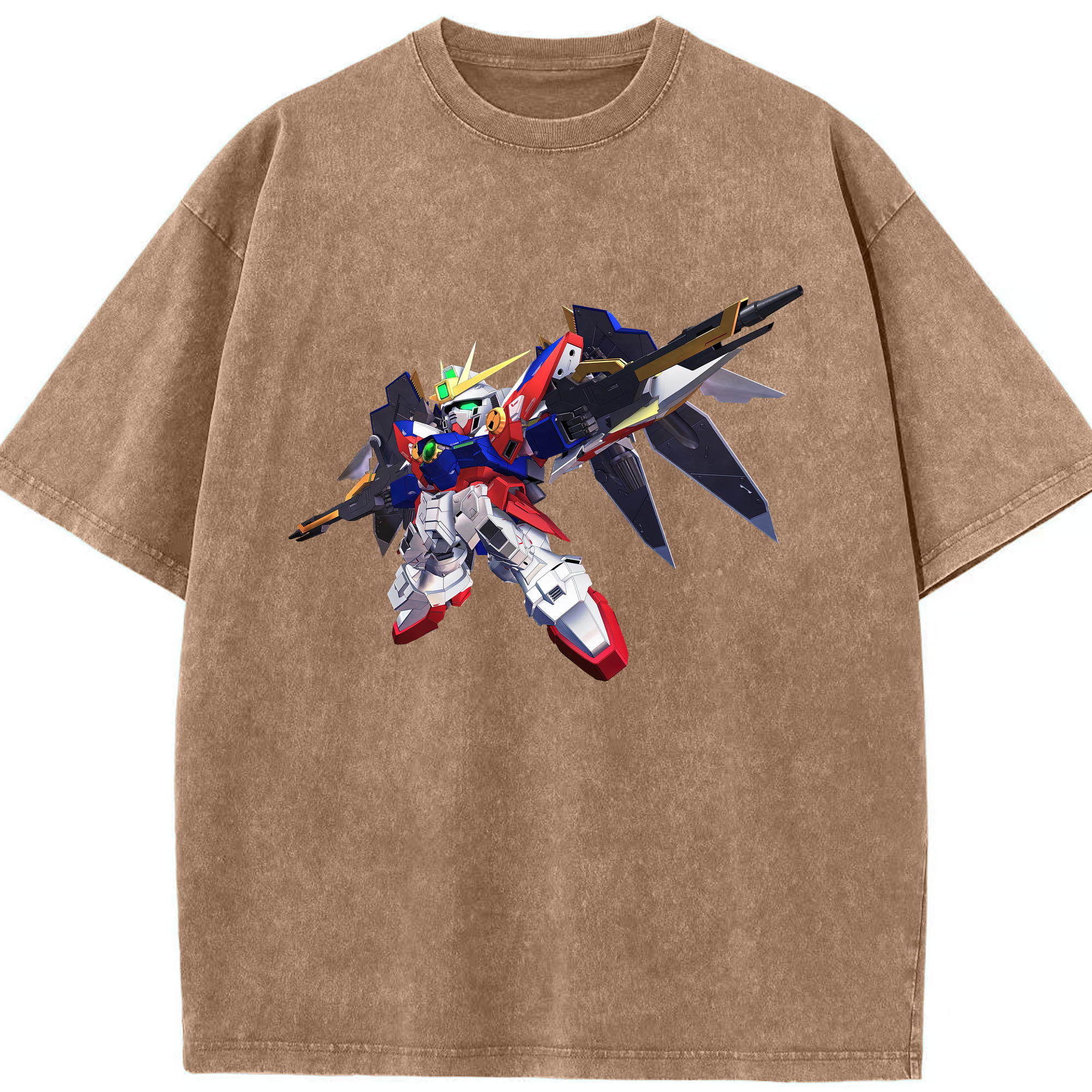 （画像用） 機動戦士ガンダム Mobile Suit Gundam 綿100% ヴィンテージ風 半袖Tシャツ（フロントプリント）