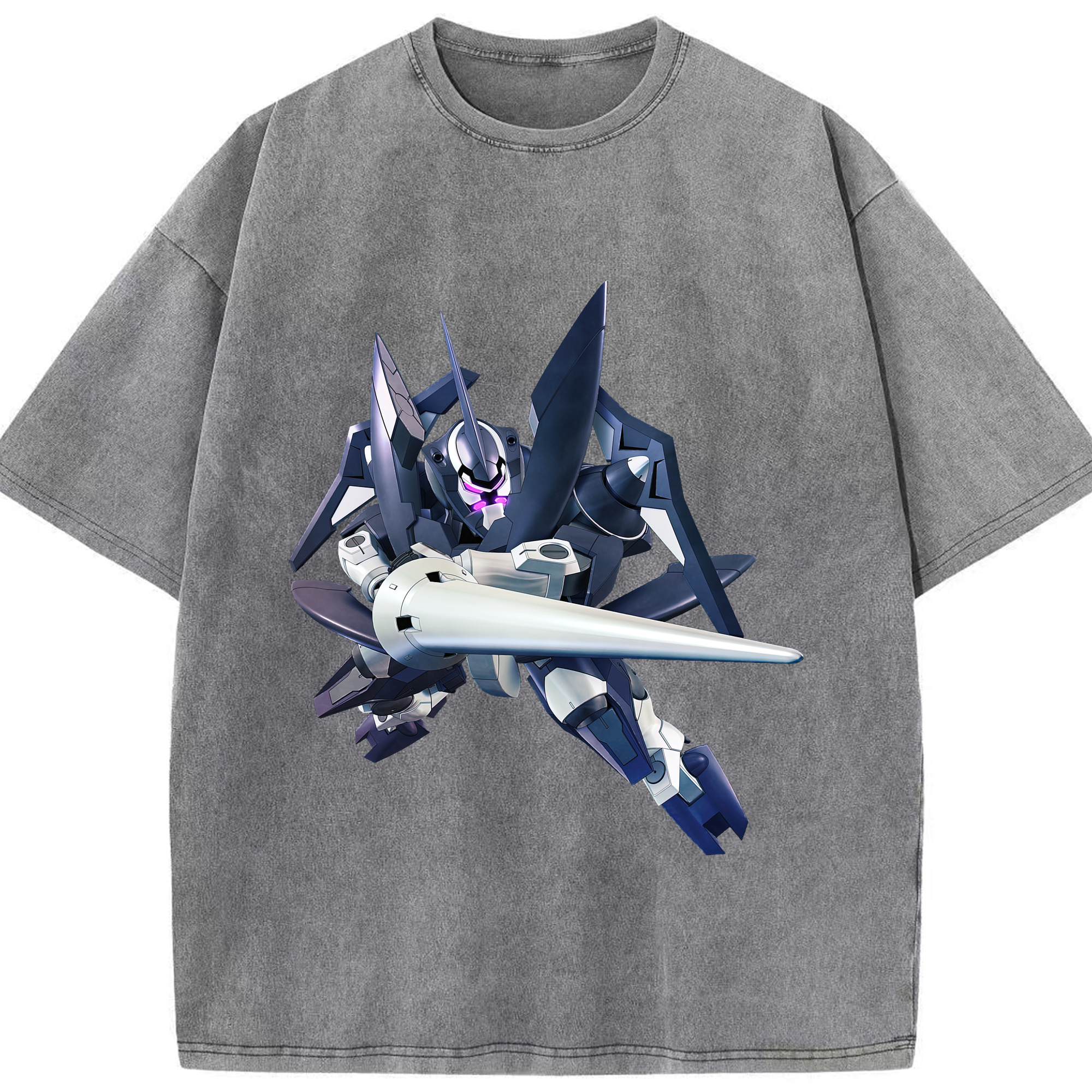 （画像用） 機動戦士ガンダム Mobile Suit Gundam 綿100% ヴィンテージ風 半袖Tシャツ（フロントプリント）