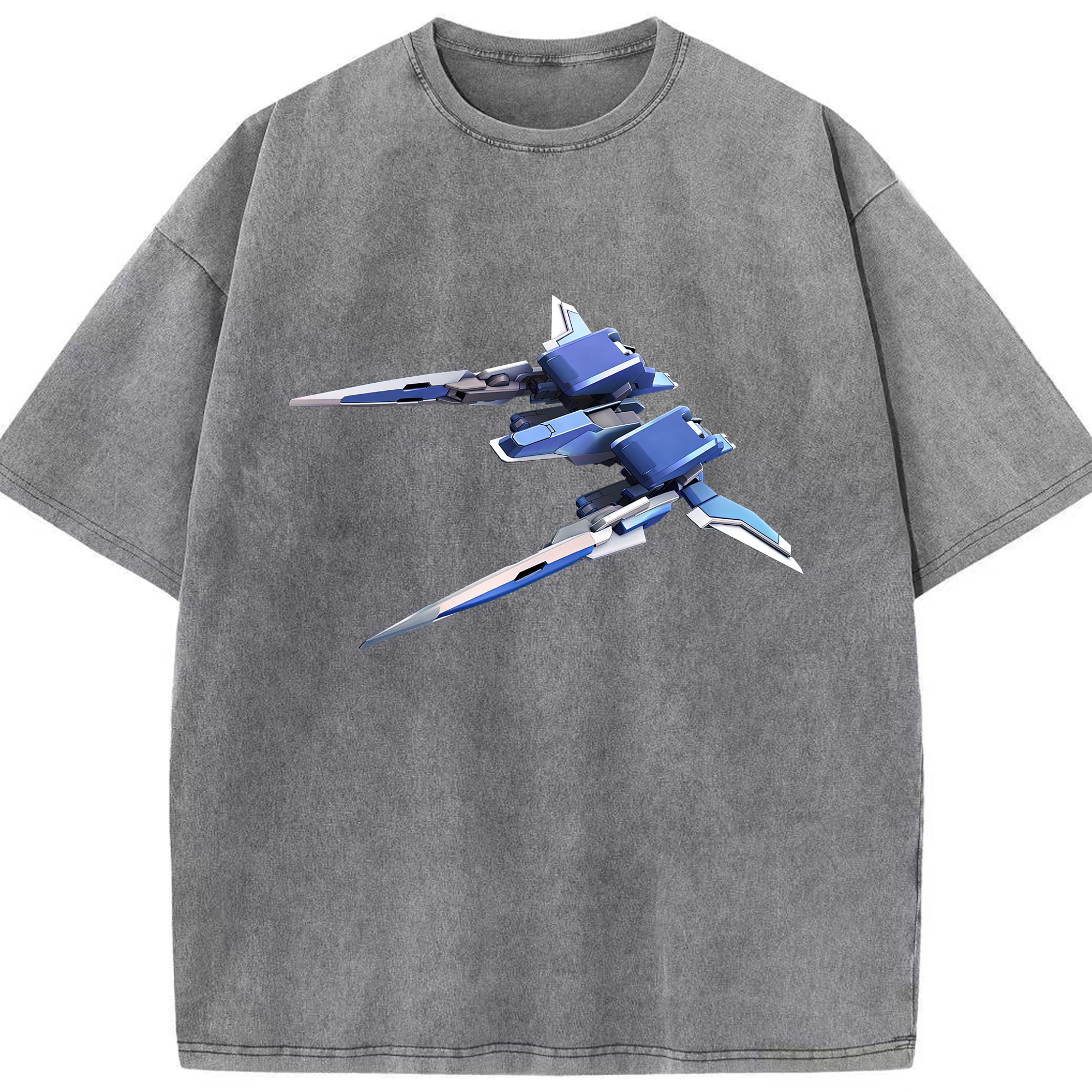 （画像用） 機動戦士ガンダム Mobile Suit Gundam 綿100% ヴィンテージ風 半袖Tシャツ（フロントプリント）
