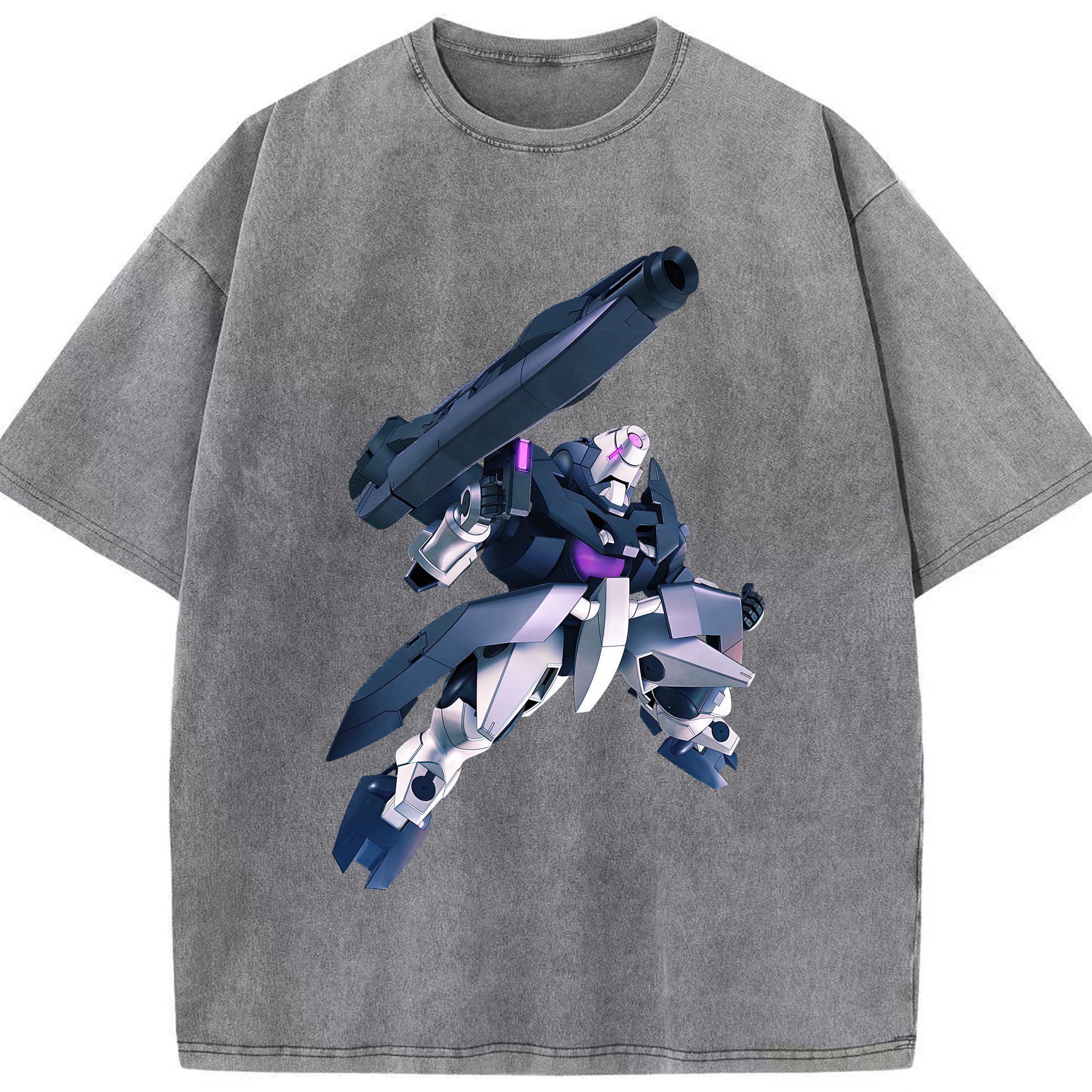 （画像用） 機動戦士ガンダム Mobile Suit Gundam 綿100% ヴィンテージ風 半袖Tシャツ（フロントプリント）