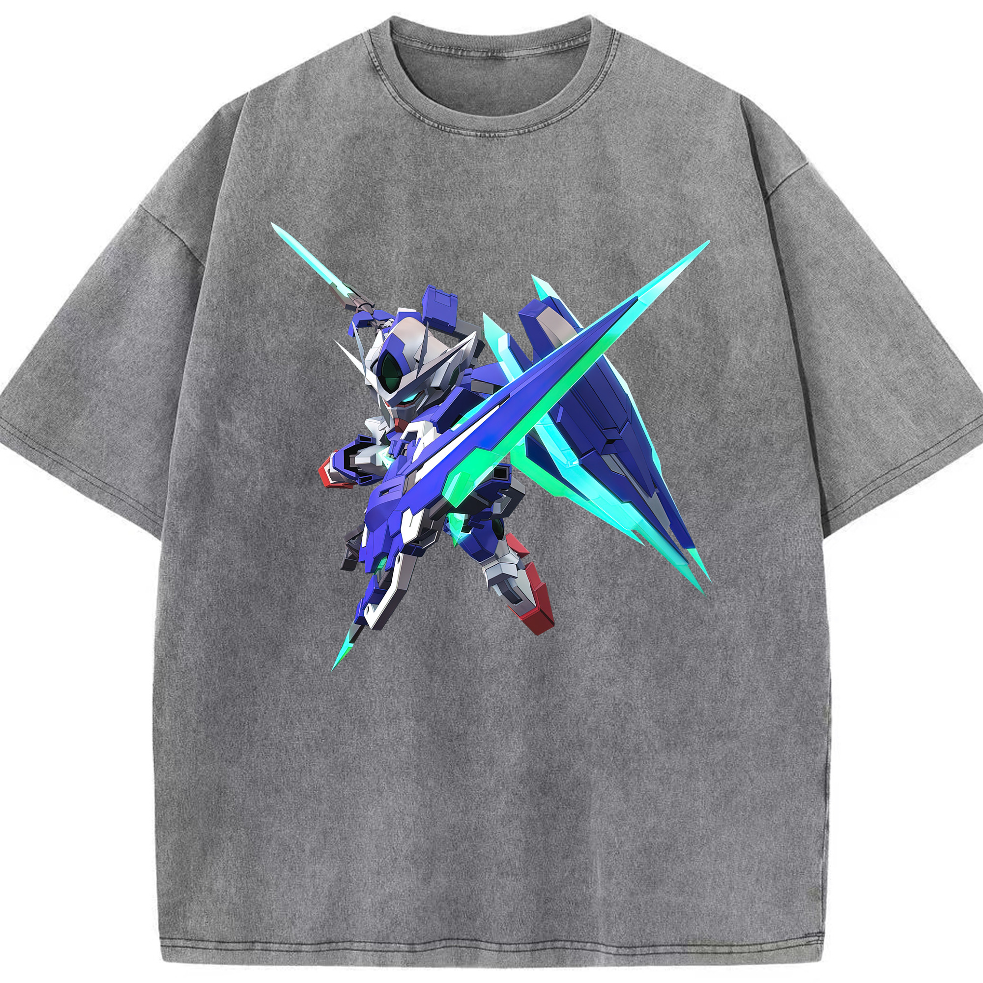 （画像用） 機動戦士ガンダム Mobile Suit Gundam 綿100% ヴィンテージ風 半袖Tシャツ（フロントプリント）