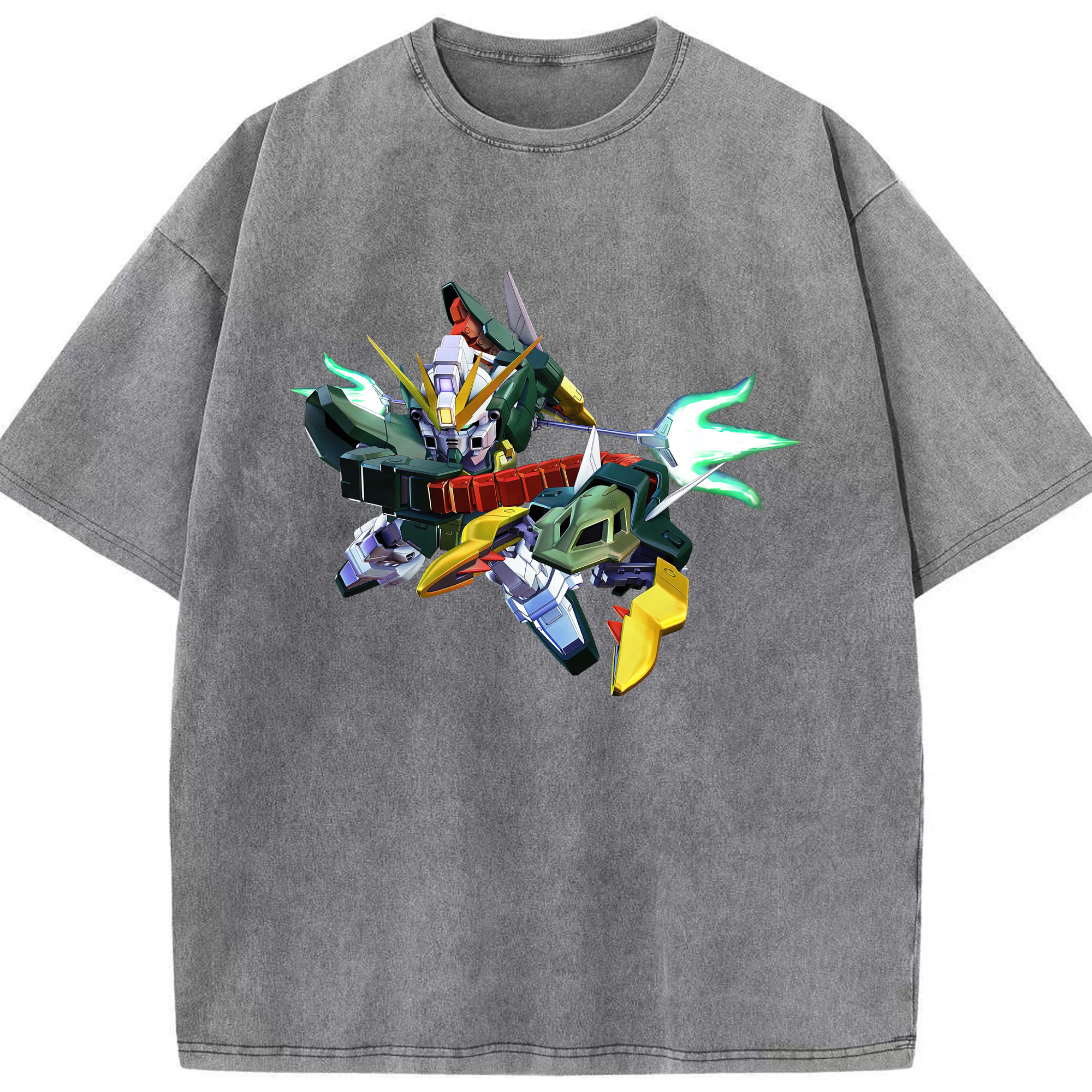 （画像用） 機動戦士ガンダム Mobile Suit Gundam 綿100% ヴィンテージ風 半袖Tシャツ（フロントプリント）