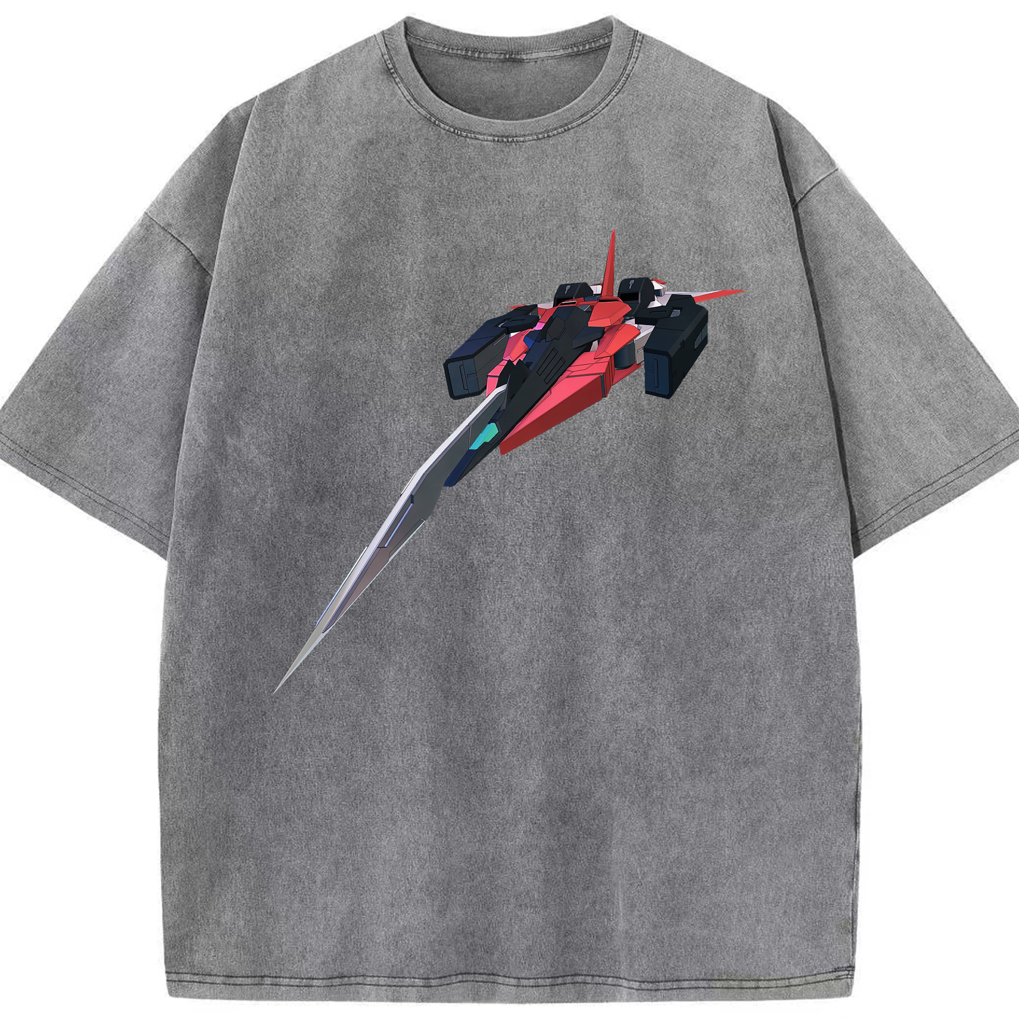 （画像用） 機動戦士ガンダム Mobile Suit Gundam 綿100% ヴィンテージ風 半袖Tシャツ（フロントプリント）